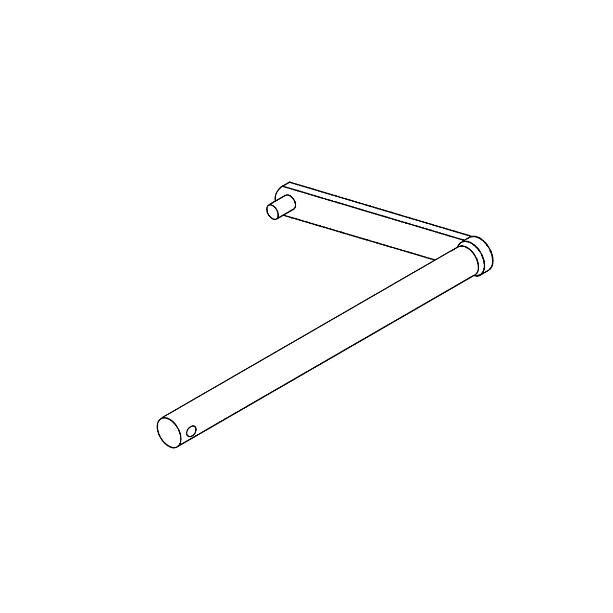 Arm, E Range Outer With Shaft