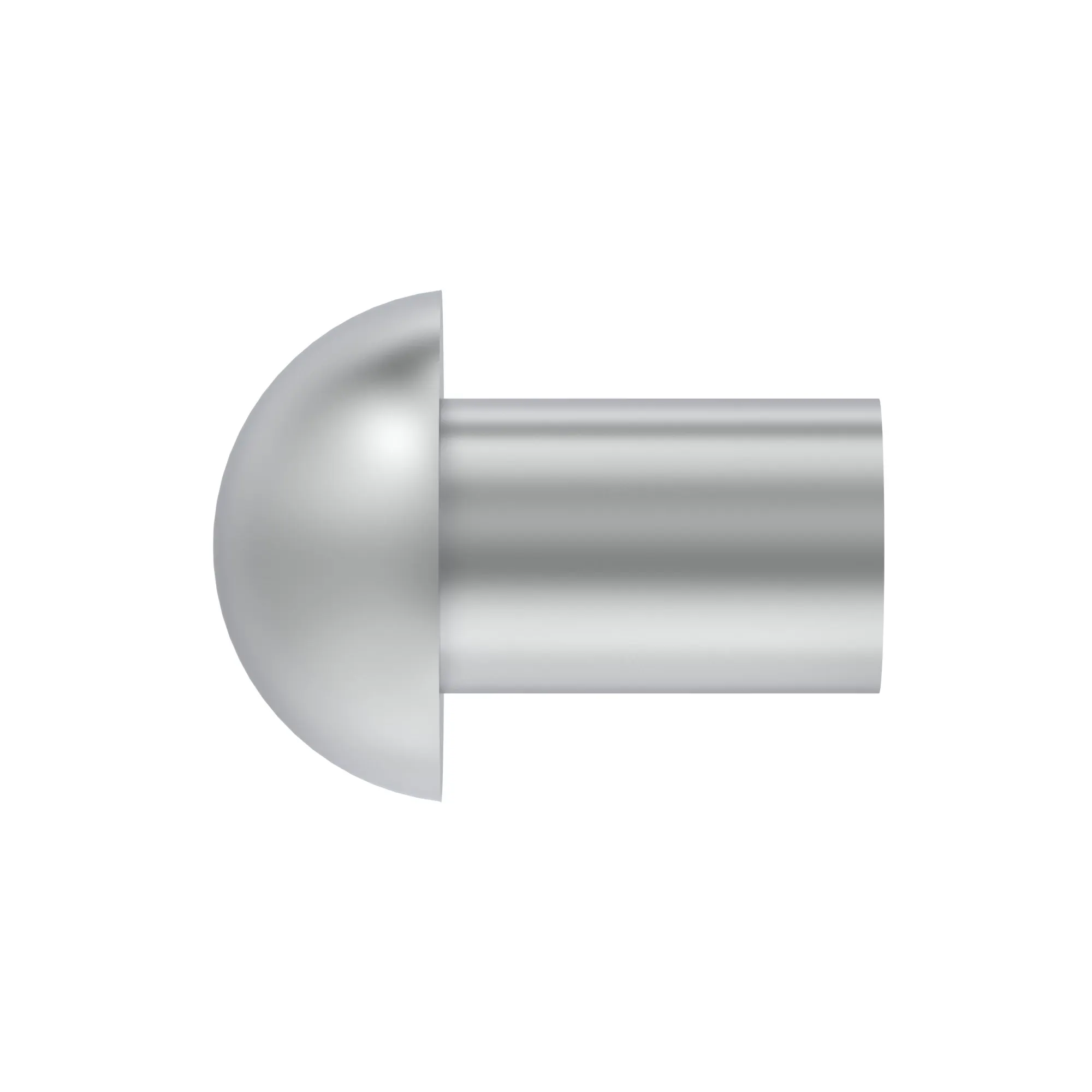 RIVET, SOLID, BUTTON HEAD