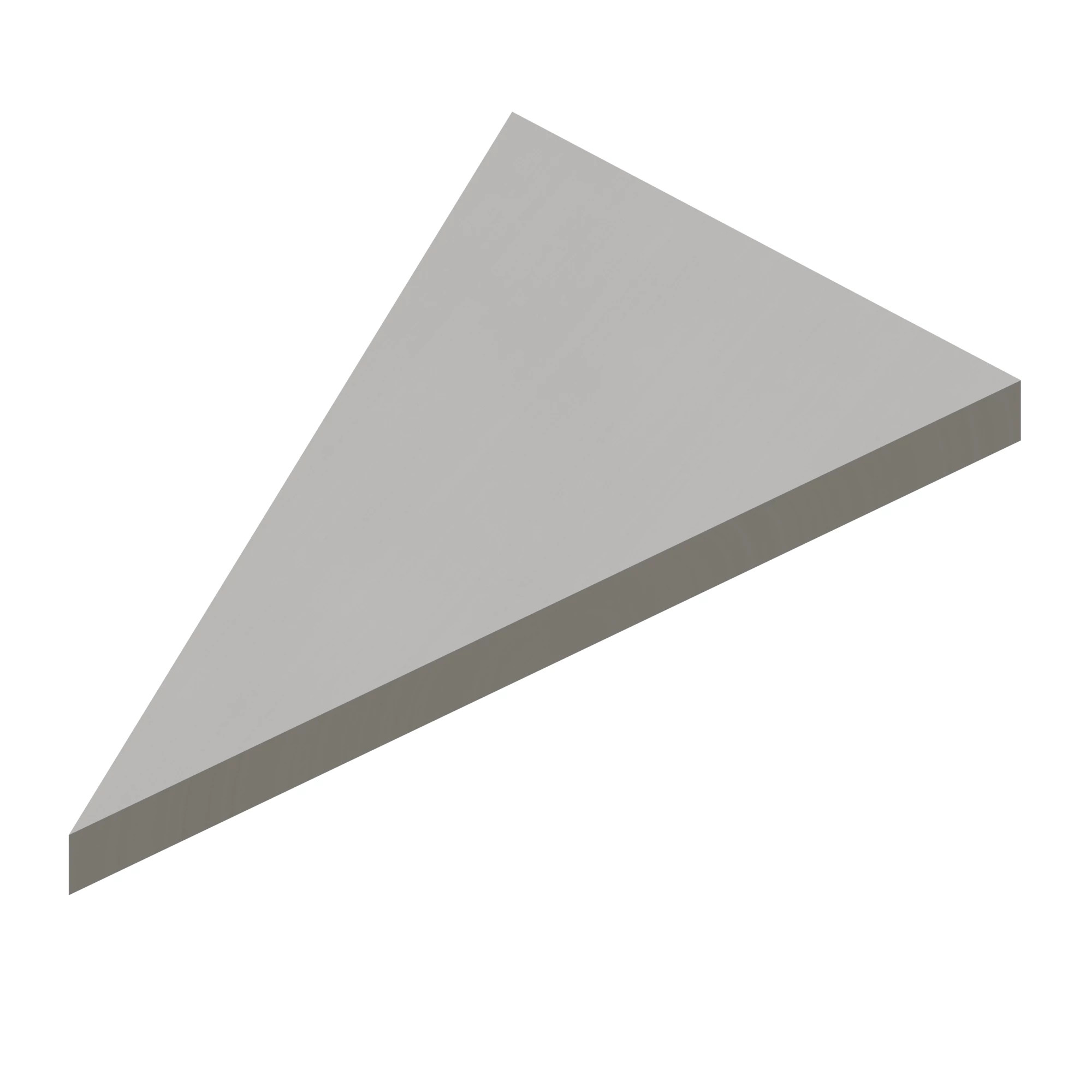 PLATE, TRIANGLE