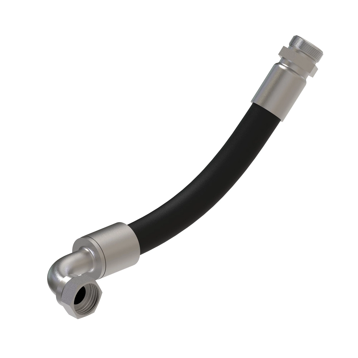 Hydraulic Hose, Front Motor Return