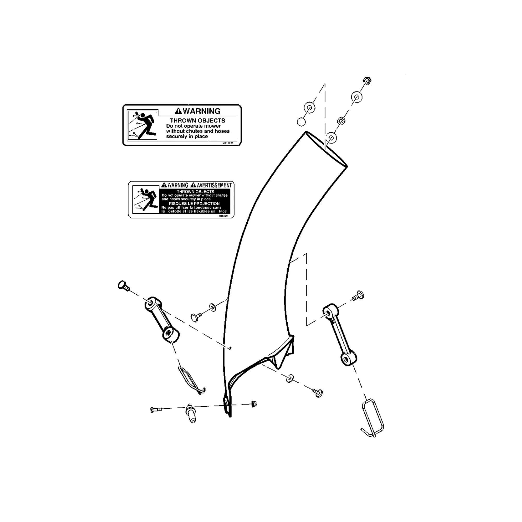 John Deere Chute - AM143911