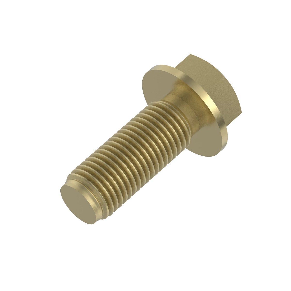 SCREW, FLANGED, METRIC, SERRATED