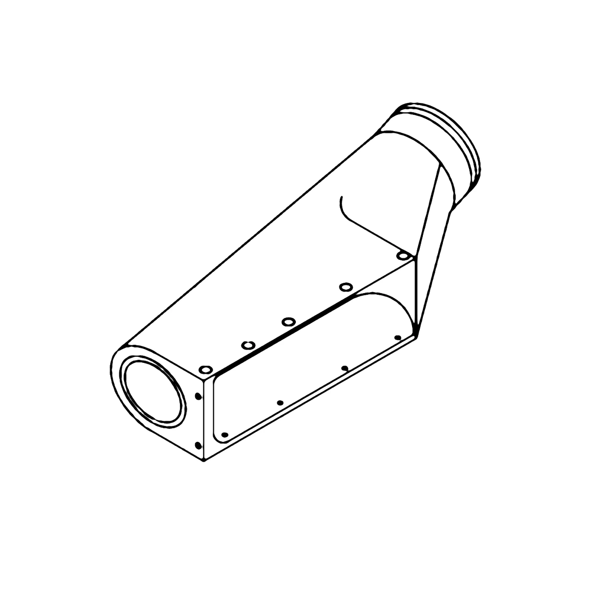 Material Intake Unit, 7-IRON72"DECK