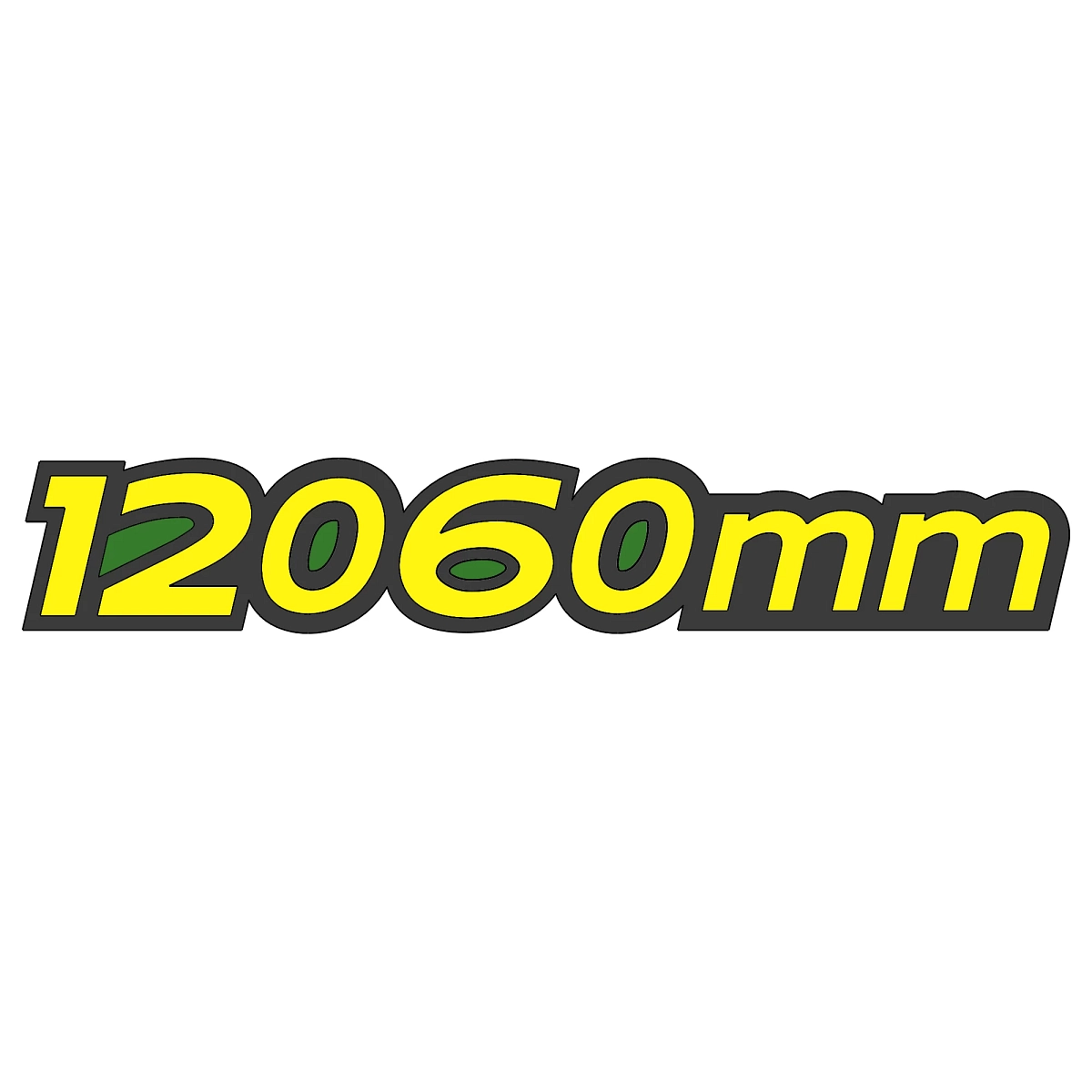 Label, 12060 Frame Corn Head