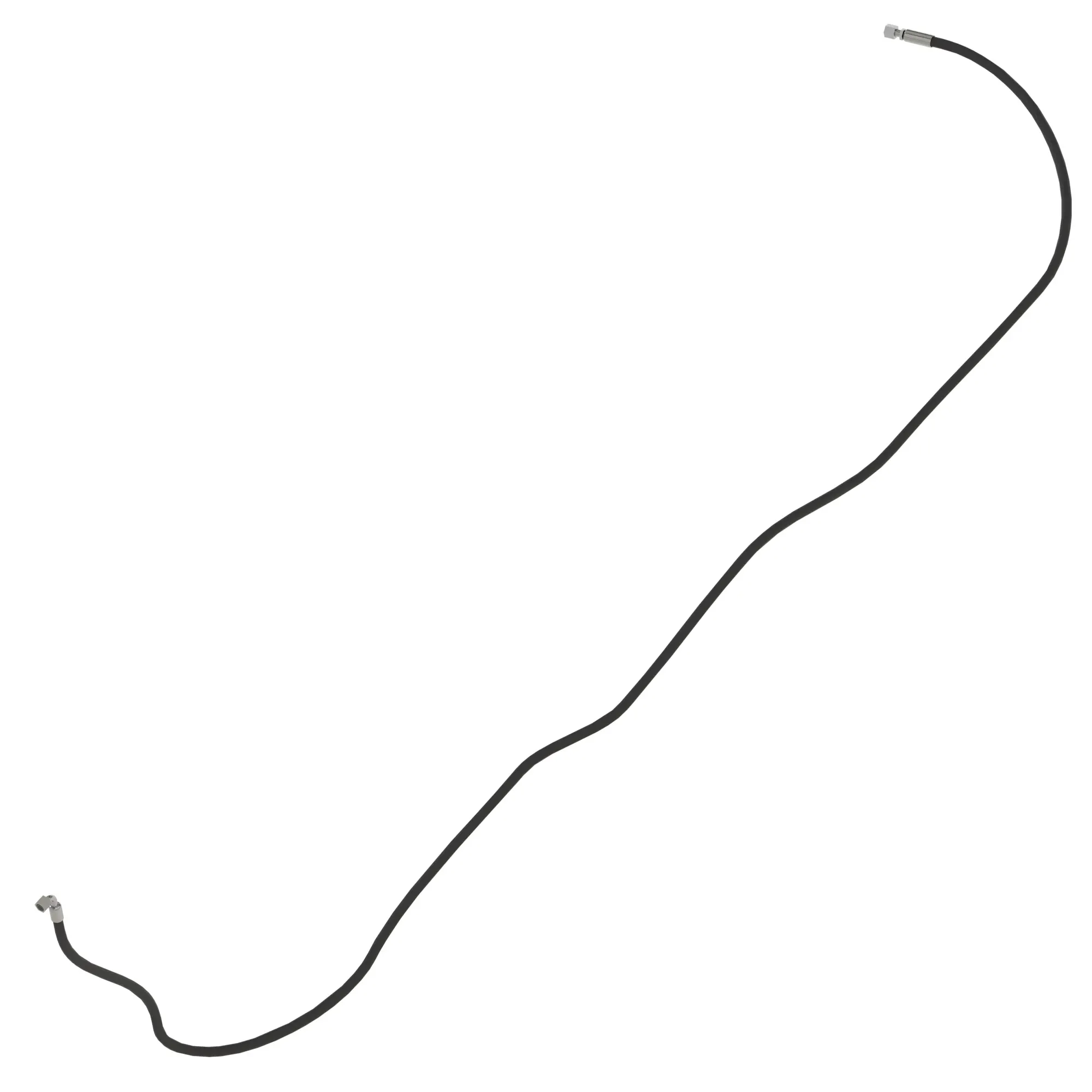 John Deere Header Lift Valve Pressure Hydraulic Hose - AH223989
