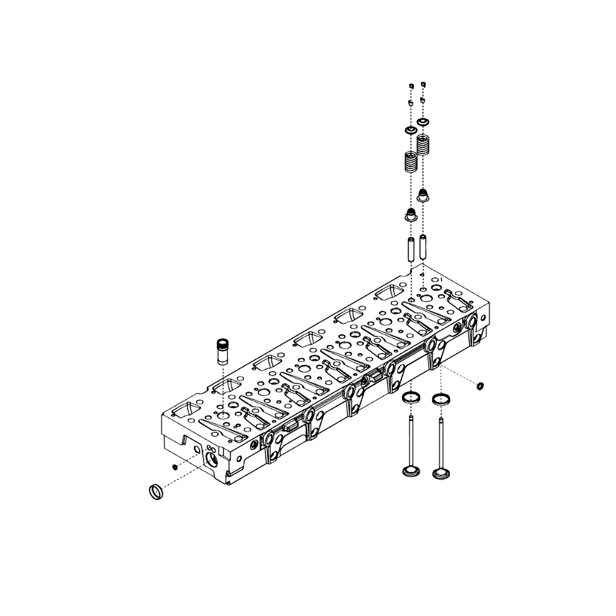 John Deere Reman REMAN Cylinder Head - SE502540