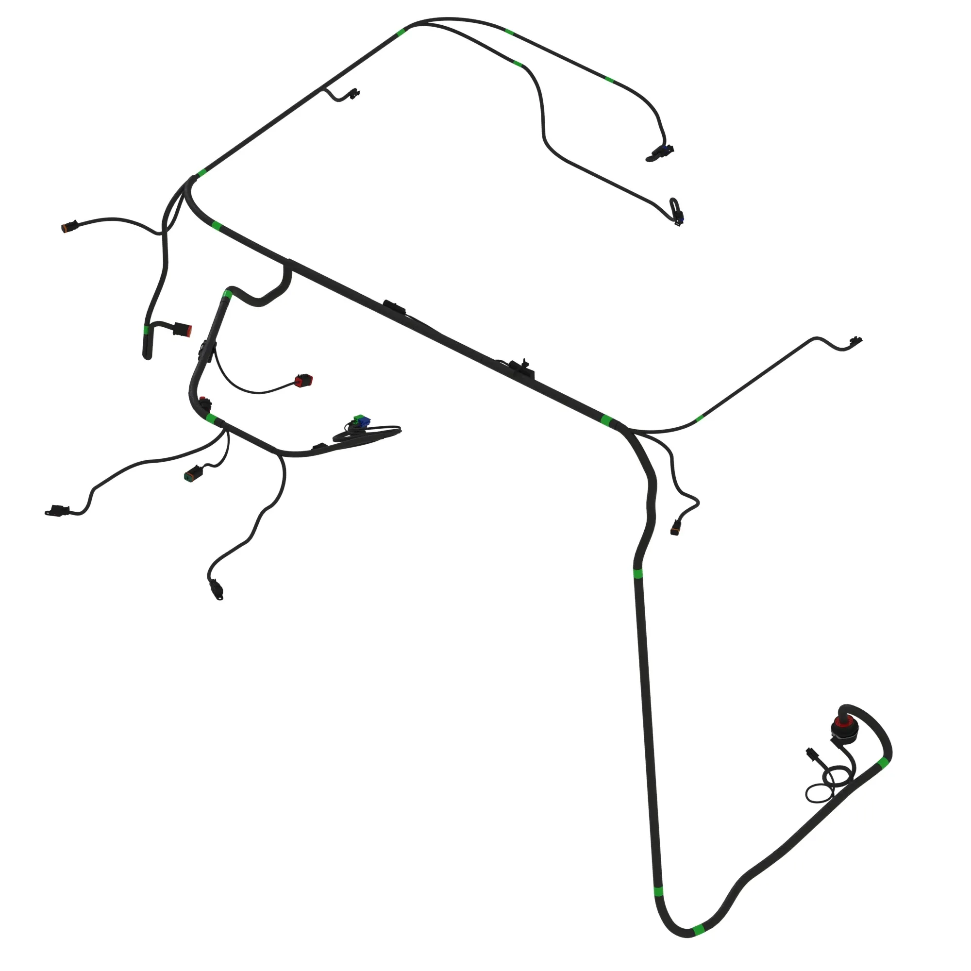 John Deere Cab Roof Harness - AT550785