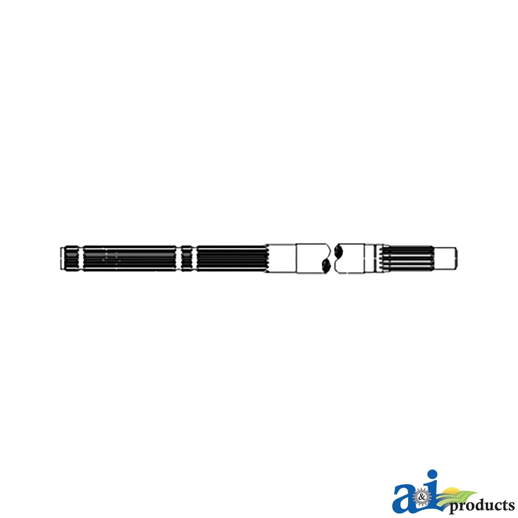 A&I Products Feeder House Lower Shaft - A-H202940