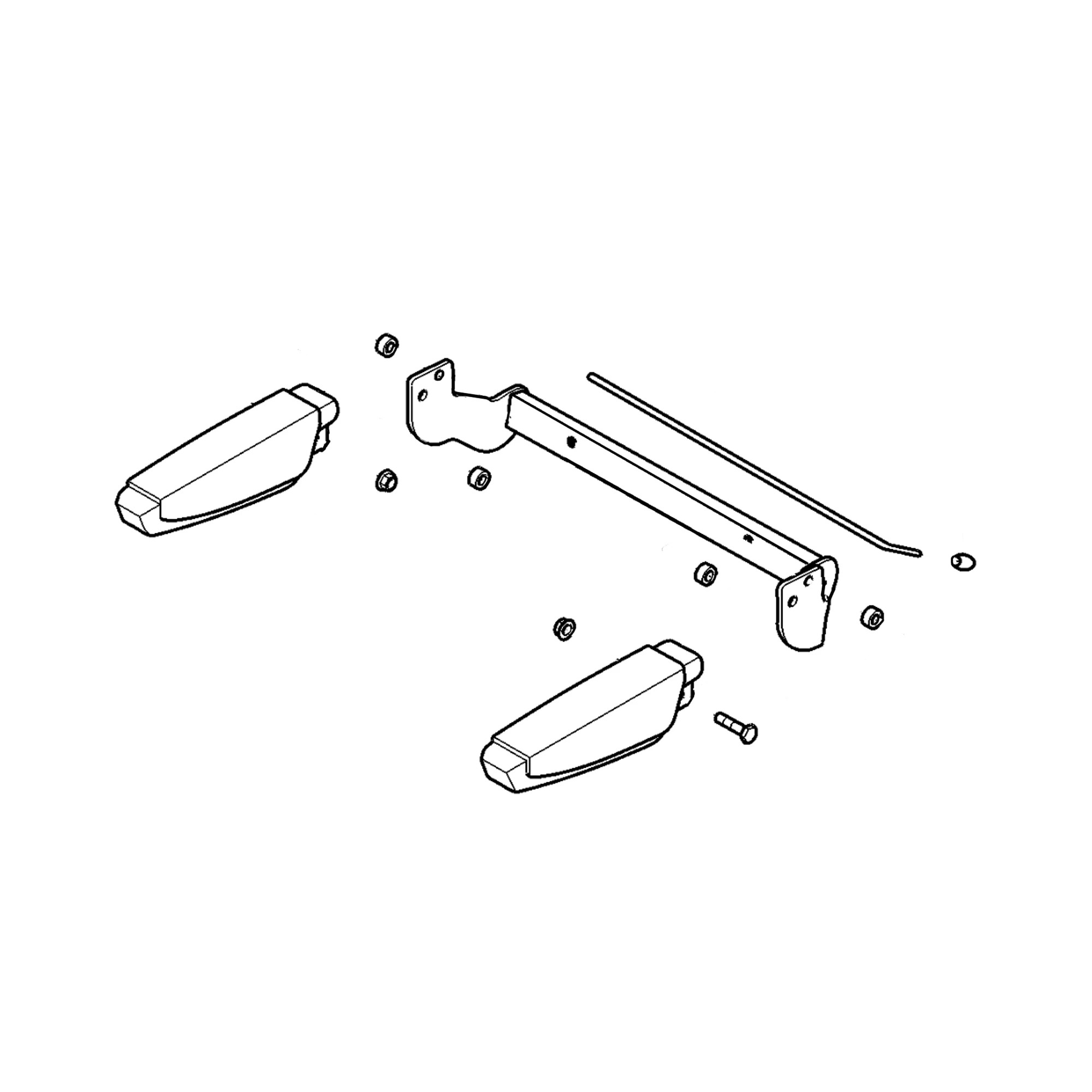 John Deere Armrest Kit - AT186022