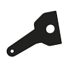 John Deere Door Lock Gasket - HXE112454