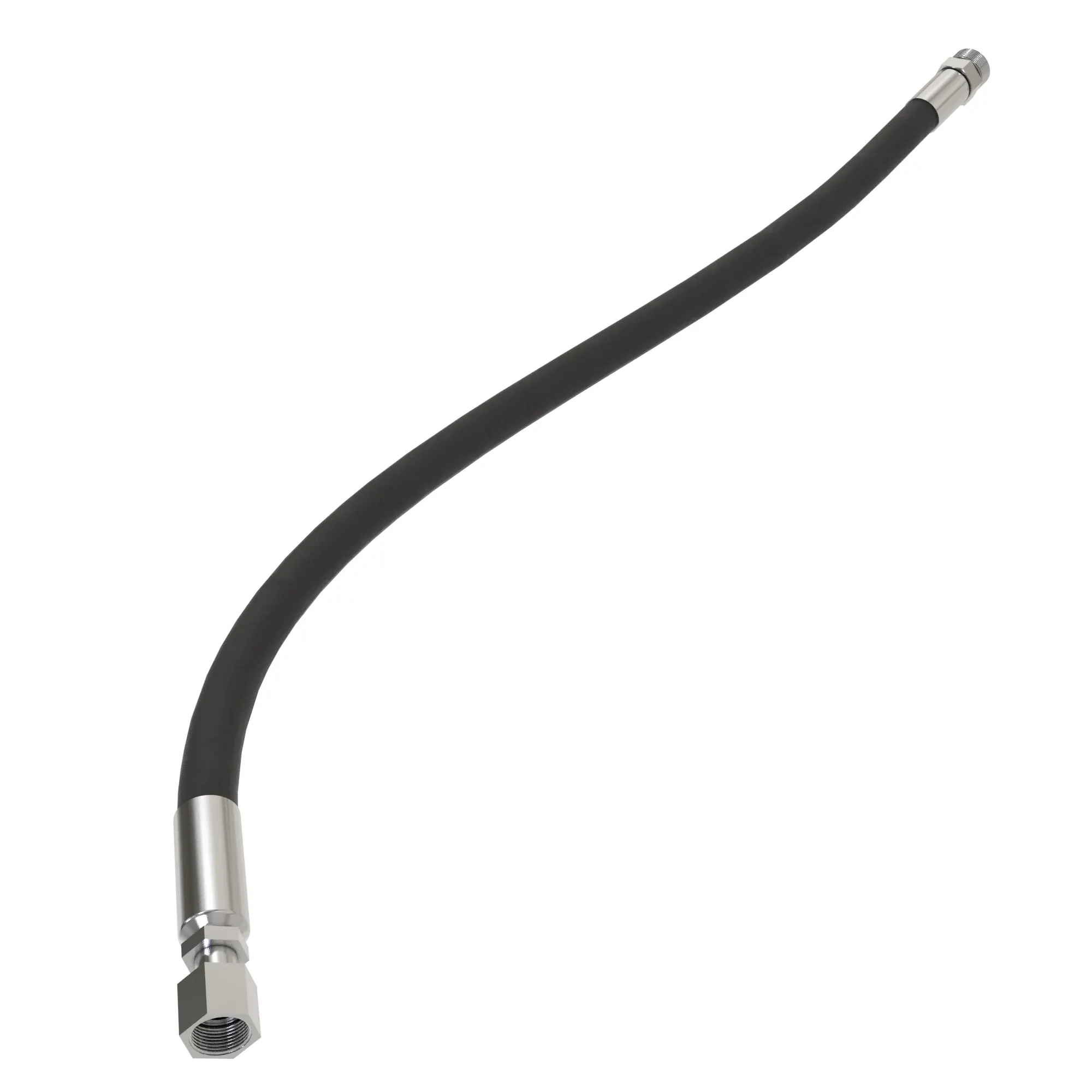 John Deere Extendable Dipperstick Hydraulic Hose - AT194395