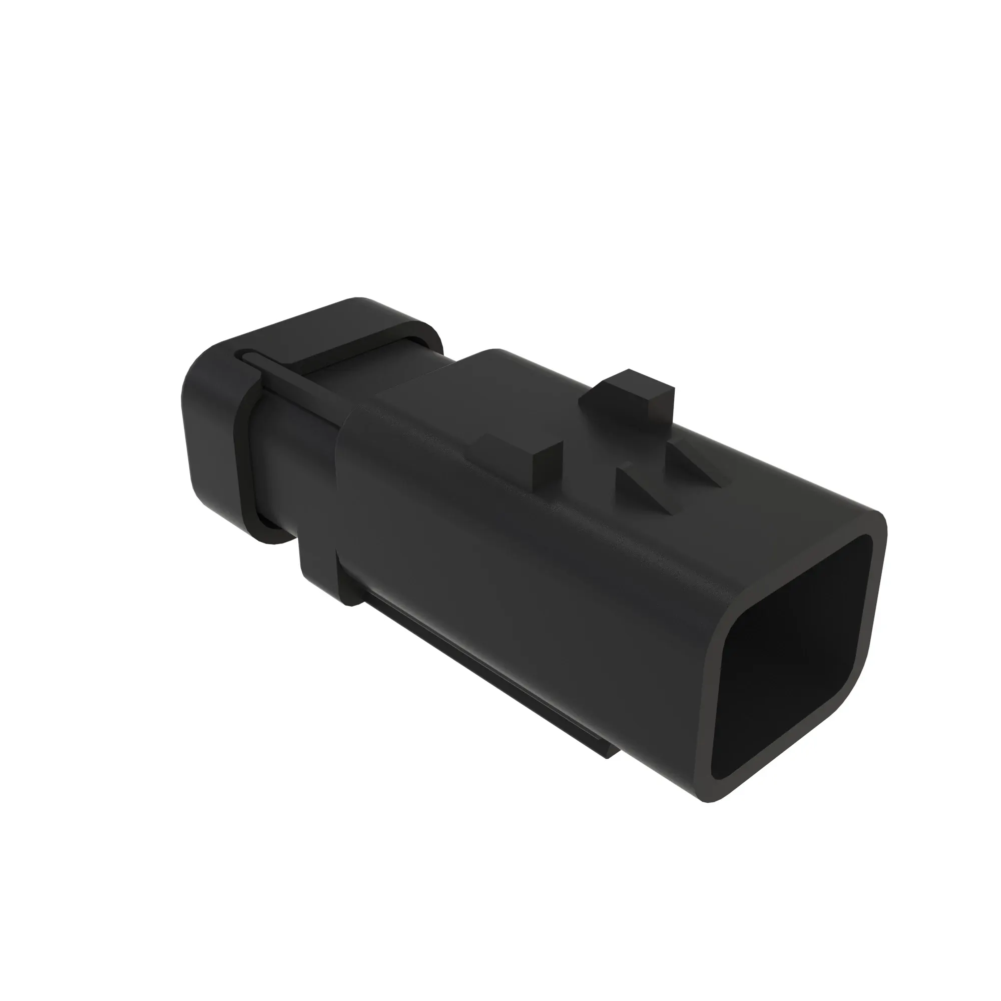 TYCO AMPSEAL16 2W PIN SLD RED PLSTC