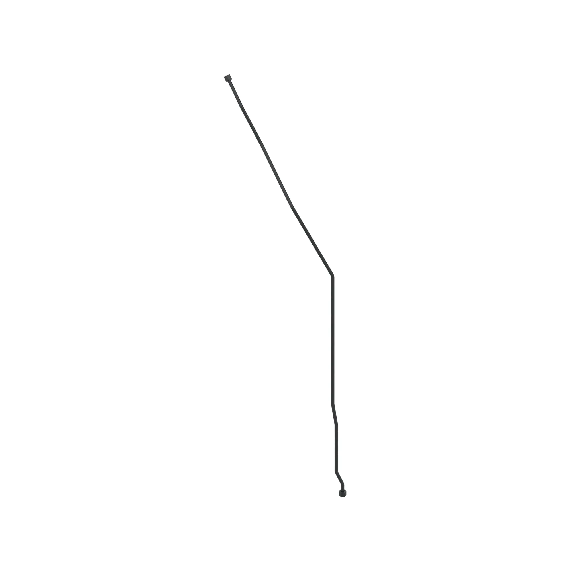 Oil Line, Extension Cyl HD End