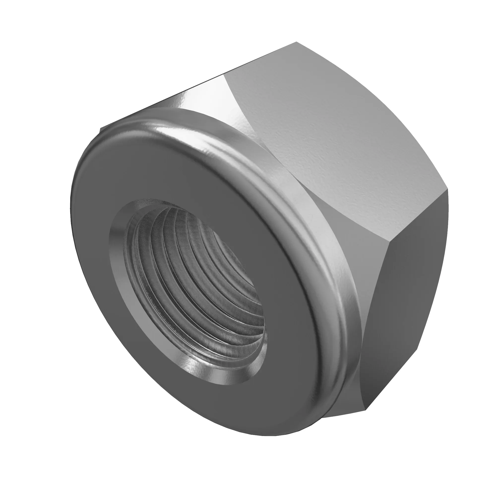 John Deere Hexagonal Lock Nut, M10 - Z74128