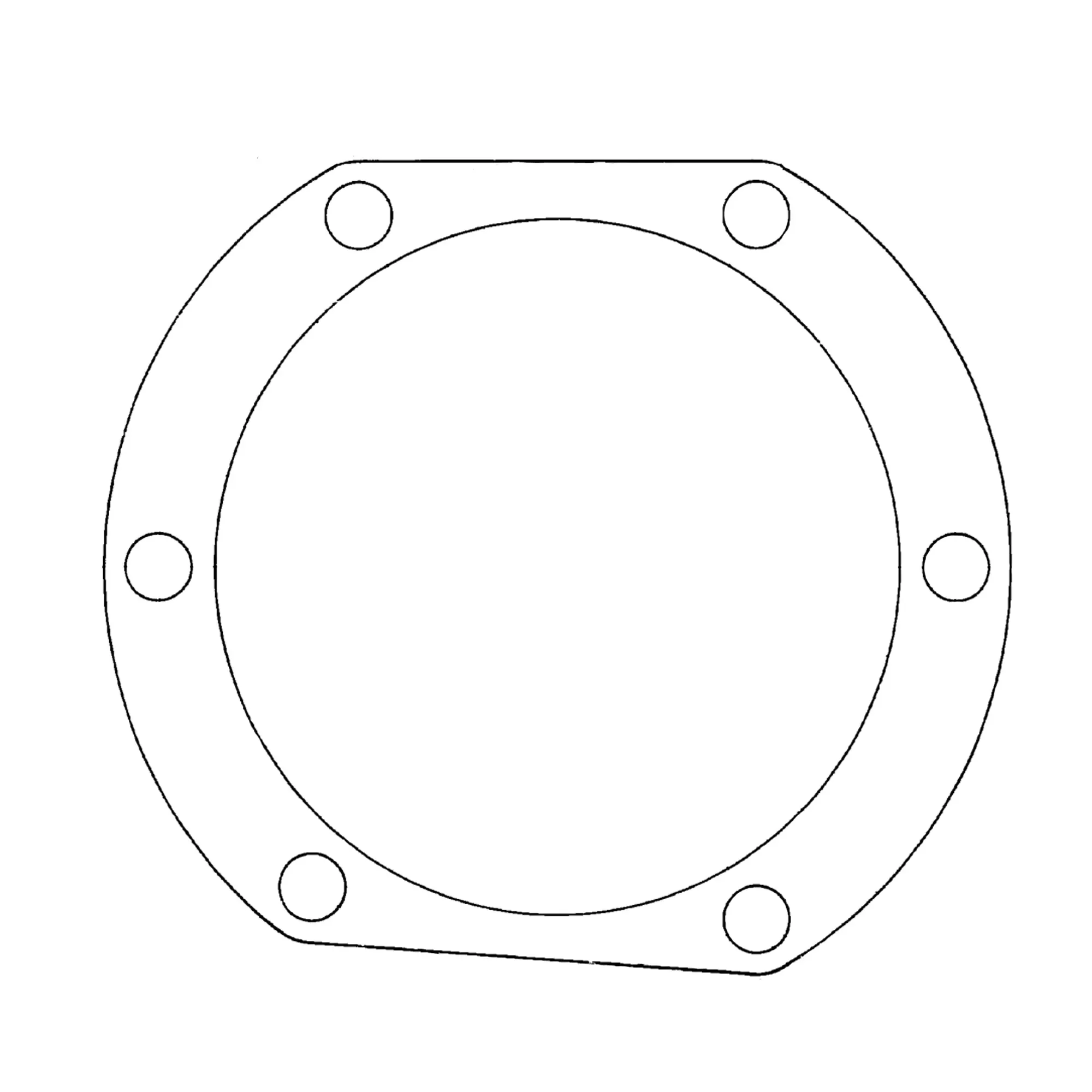 John Deere Circular Steel Shim - T37583