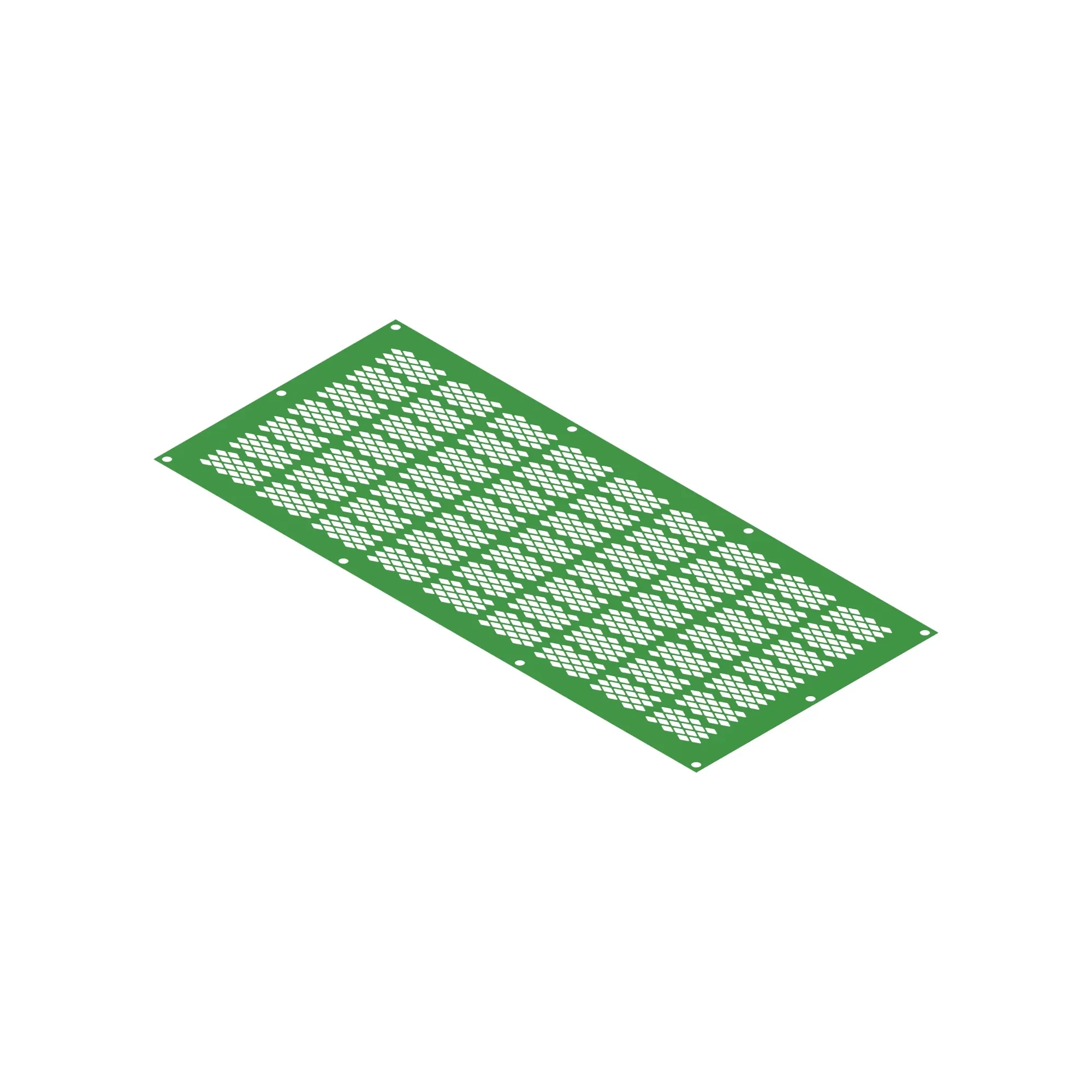 John Deere Basket Extension Screen, Left Side  - N221483