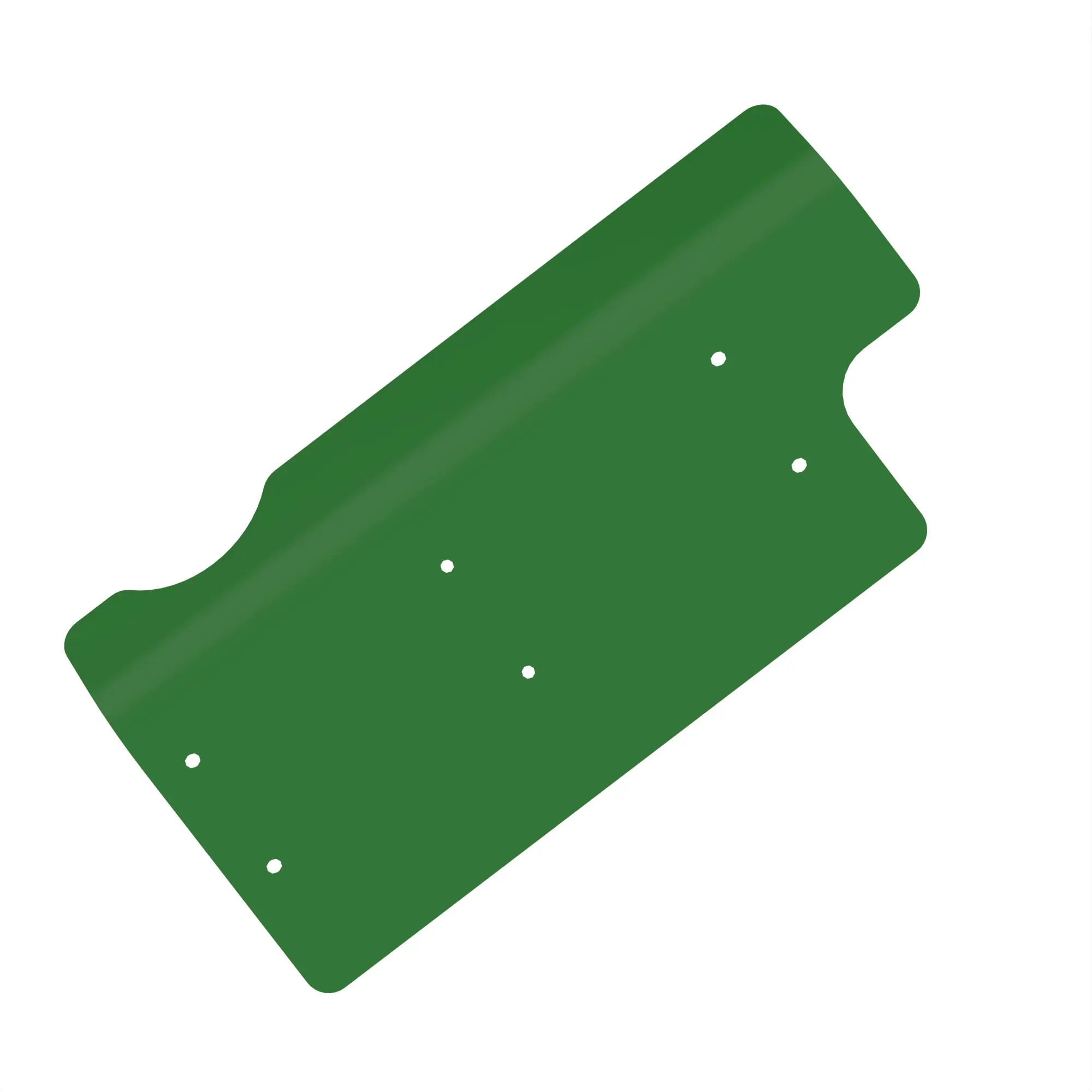 DEFLECTOR, BRACKET, TURBO DEFLECTOR