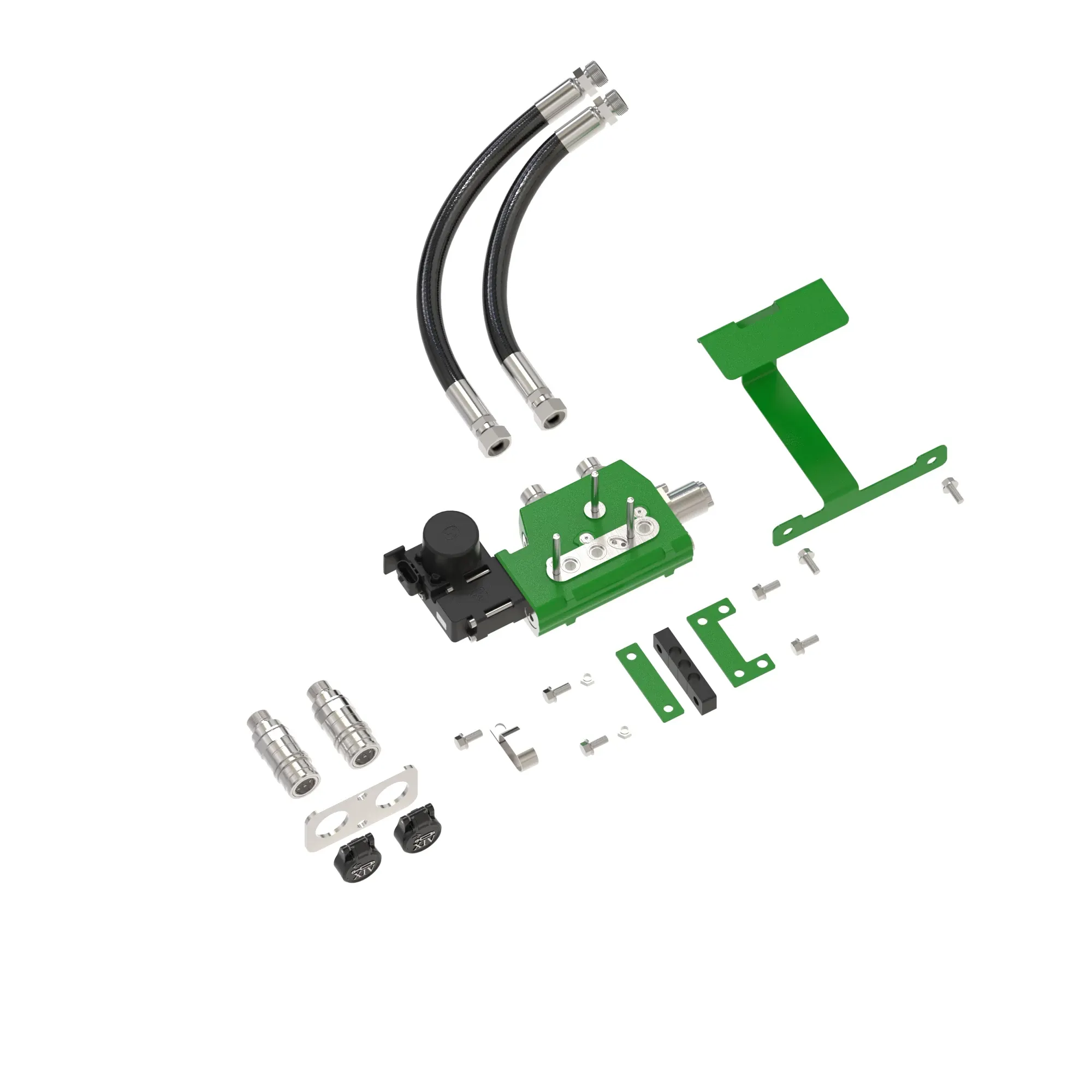 John Deere Front Hitch Second Selective Control Valve Kit - RE340780