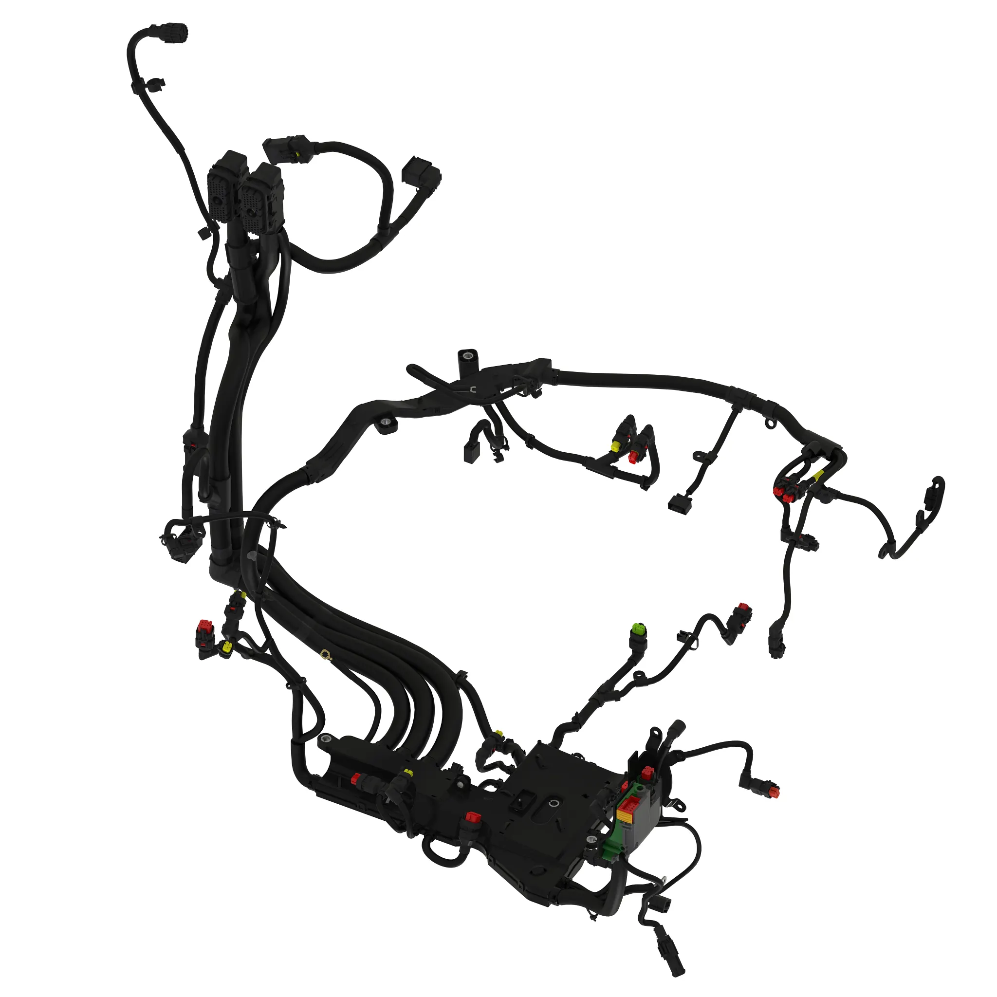 John Deere Dual Turbo Engine Wiring Harness - DZ126250