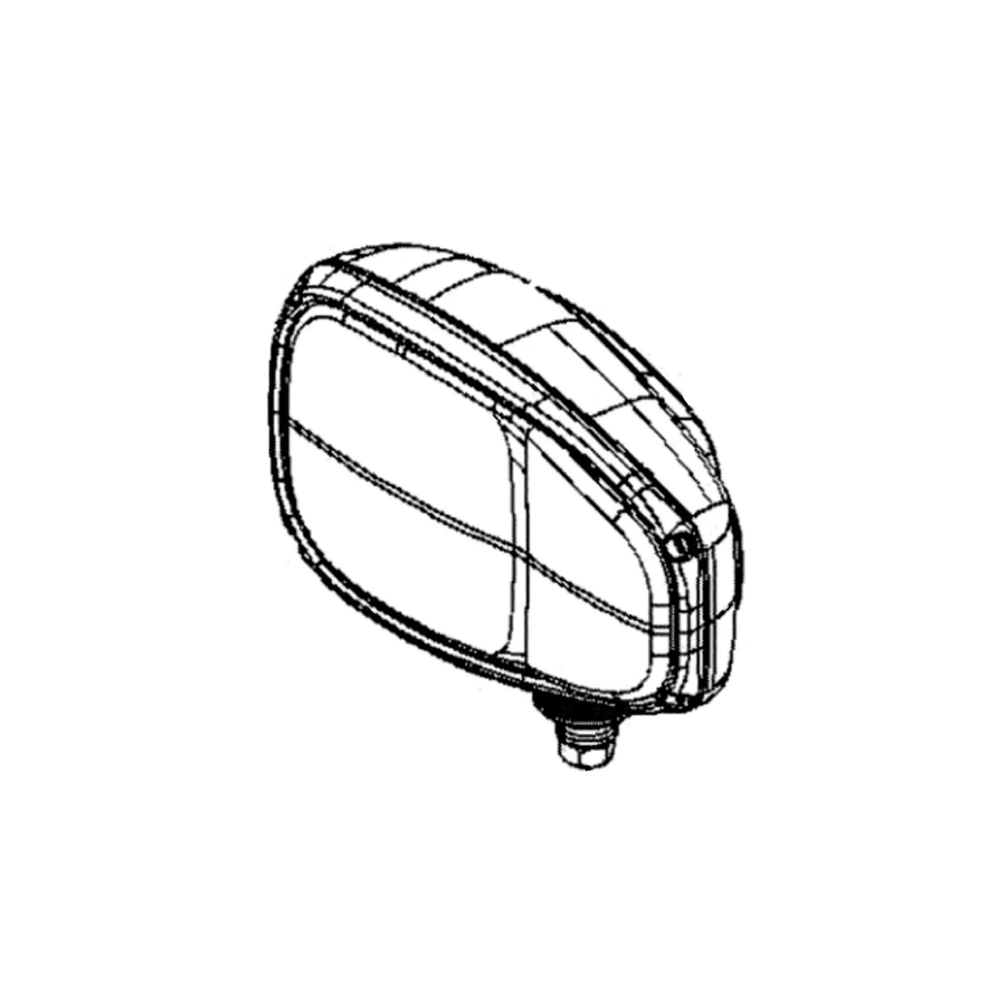 John Deere Left Side Headlight - LW12218800