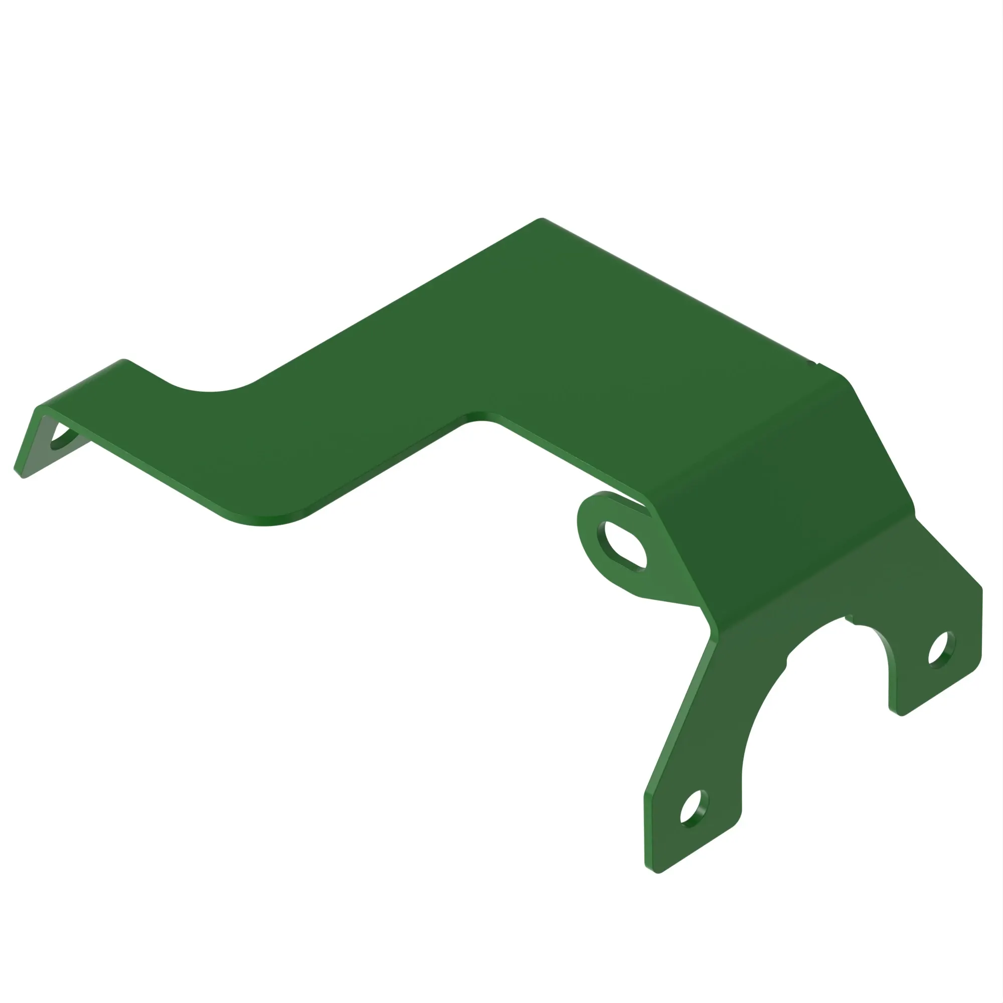BRACKET, BRACKET 7 PIN CONNECTOR,GREEN