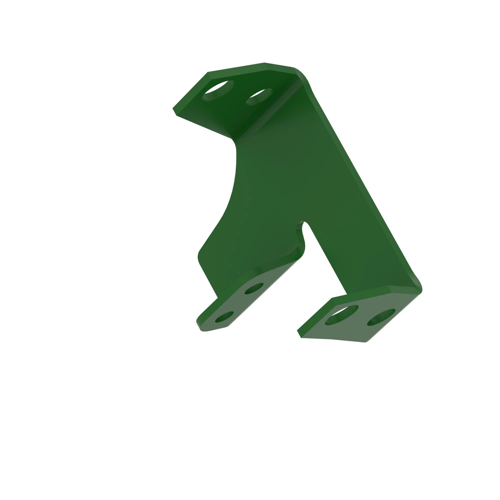 John Deere Left Side Gatherer Height Sensing Lever Channel - N223289