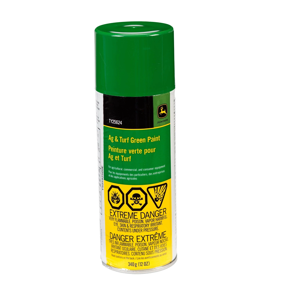 John Deere Ag and Turf Green Spray Paint, 340 gram (12 Oz) Aerosol - TY25624