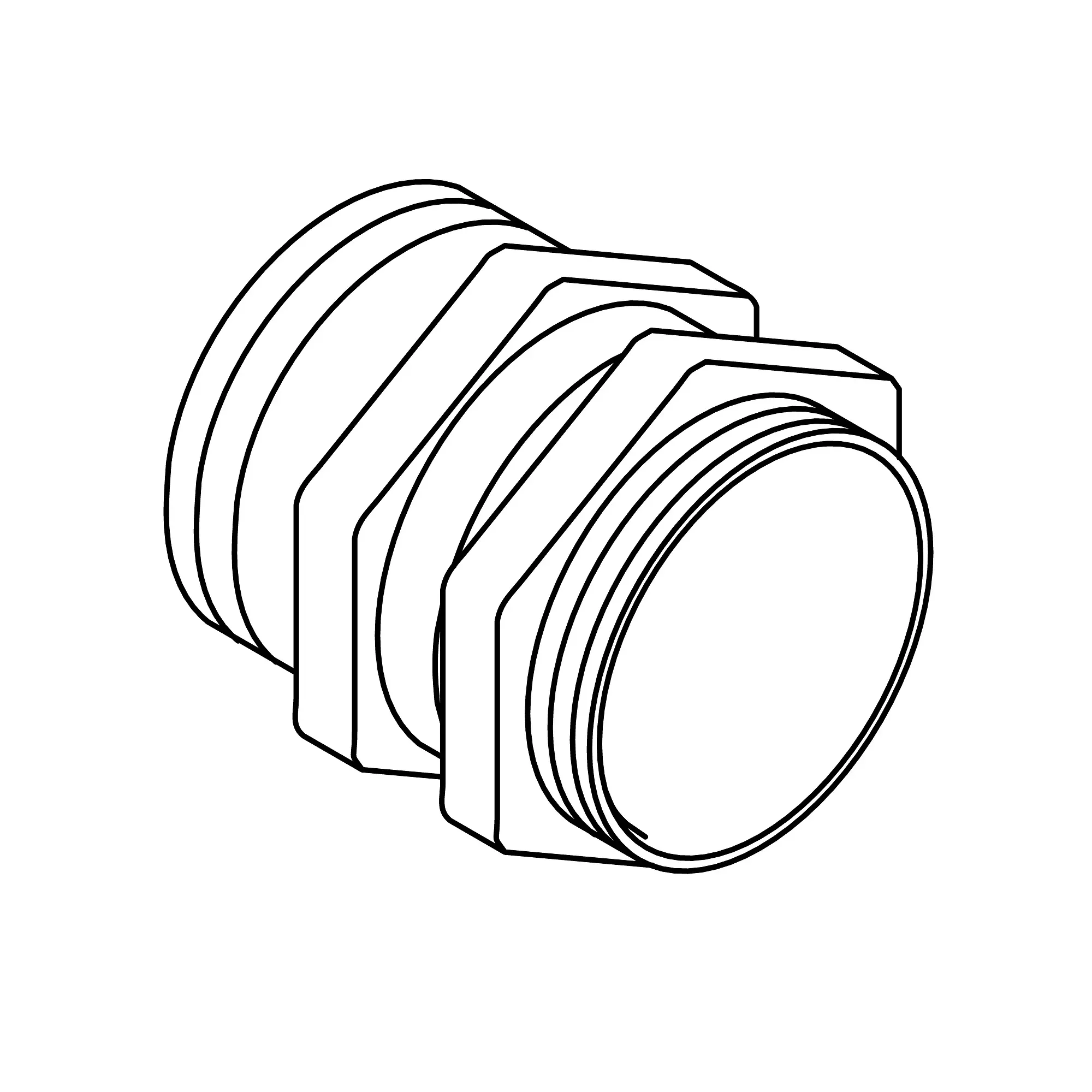 John Deere Hydraulic Quick-Coupler Plug - AR58147