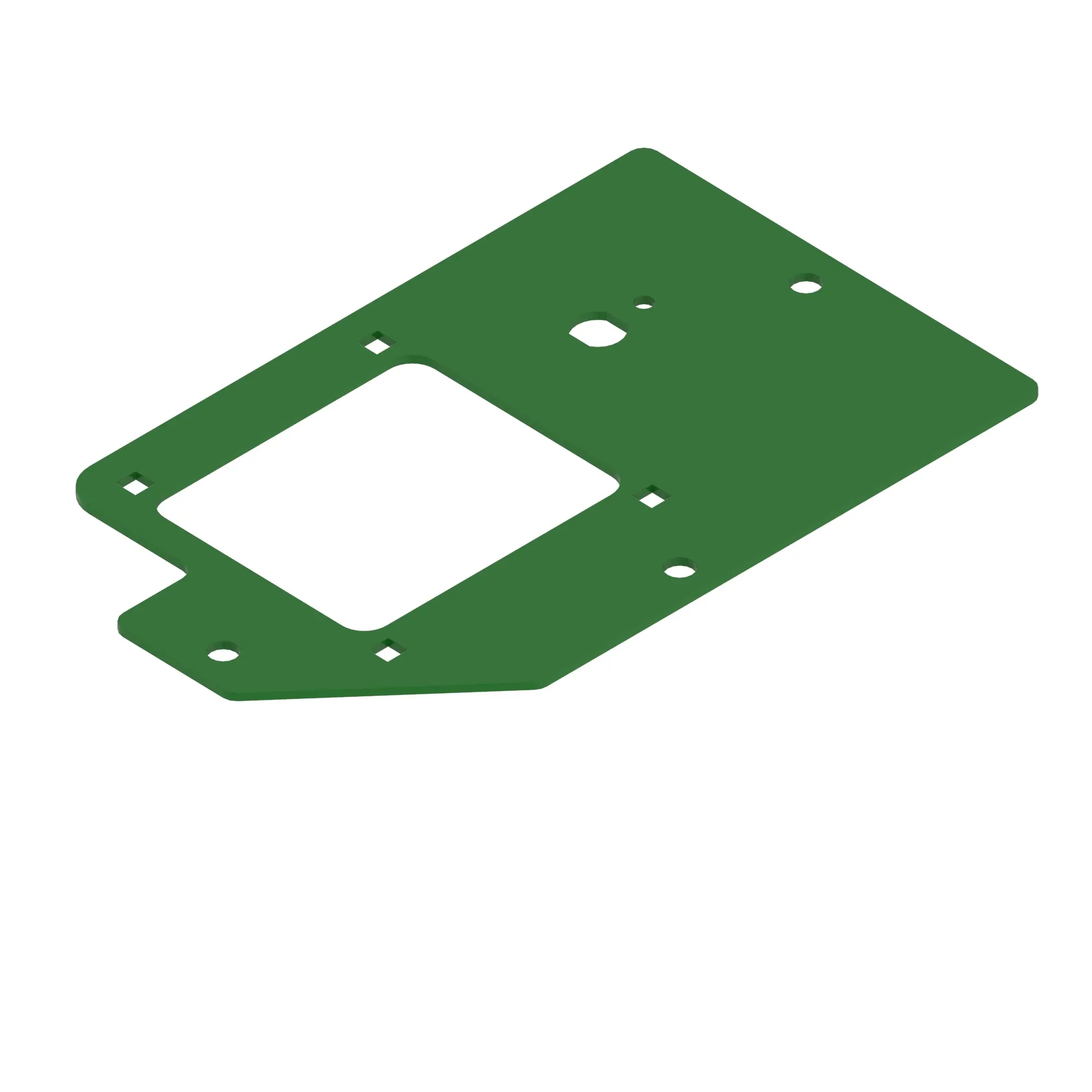 John Deere Battery and Cable Bracket - CXT30896