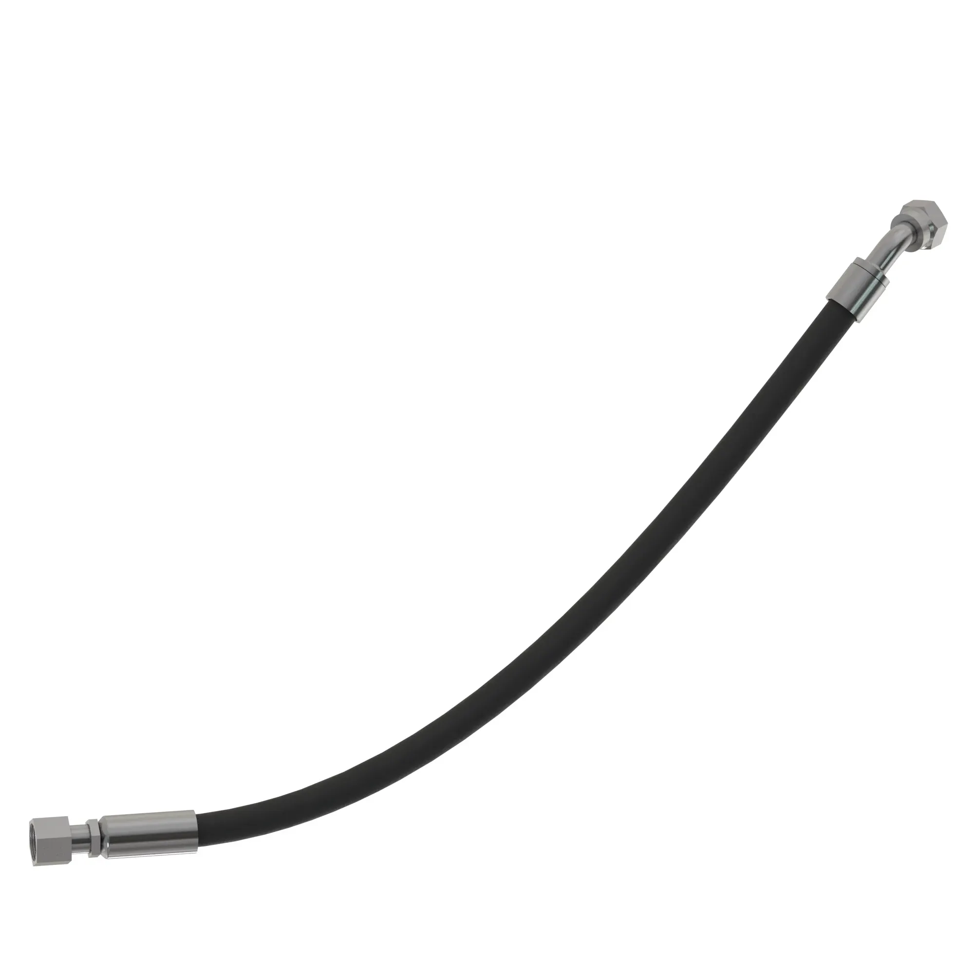 John Deere Main Engine Gearcase Lube Pump Hydraulic Hose - AXE93332