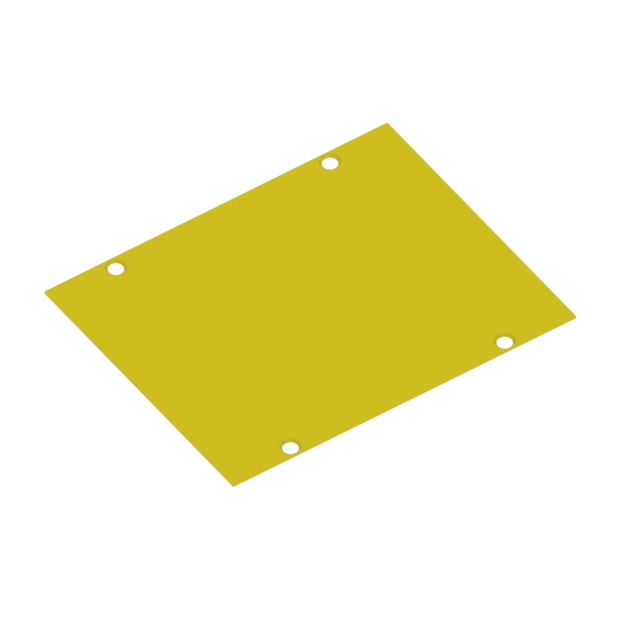 John Deere Motomit Connection Box Plate - F644370