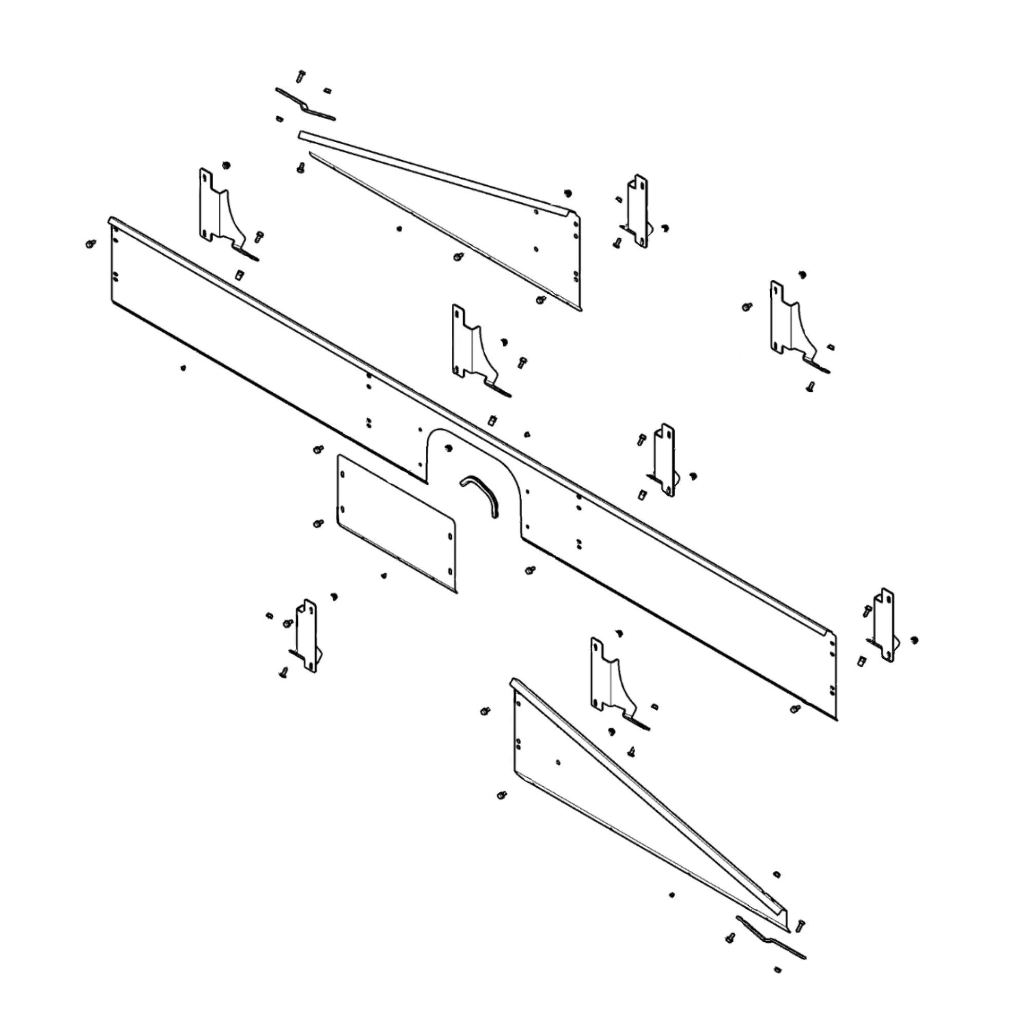 John Deere Crop Deflector Kit - BXE11388