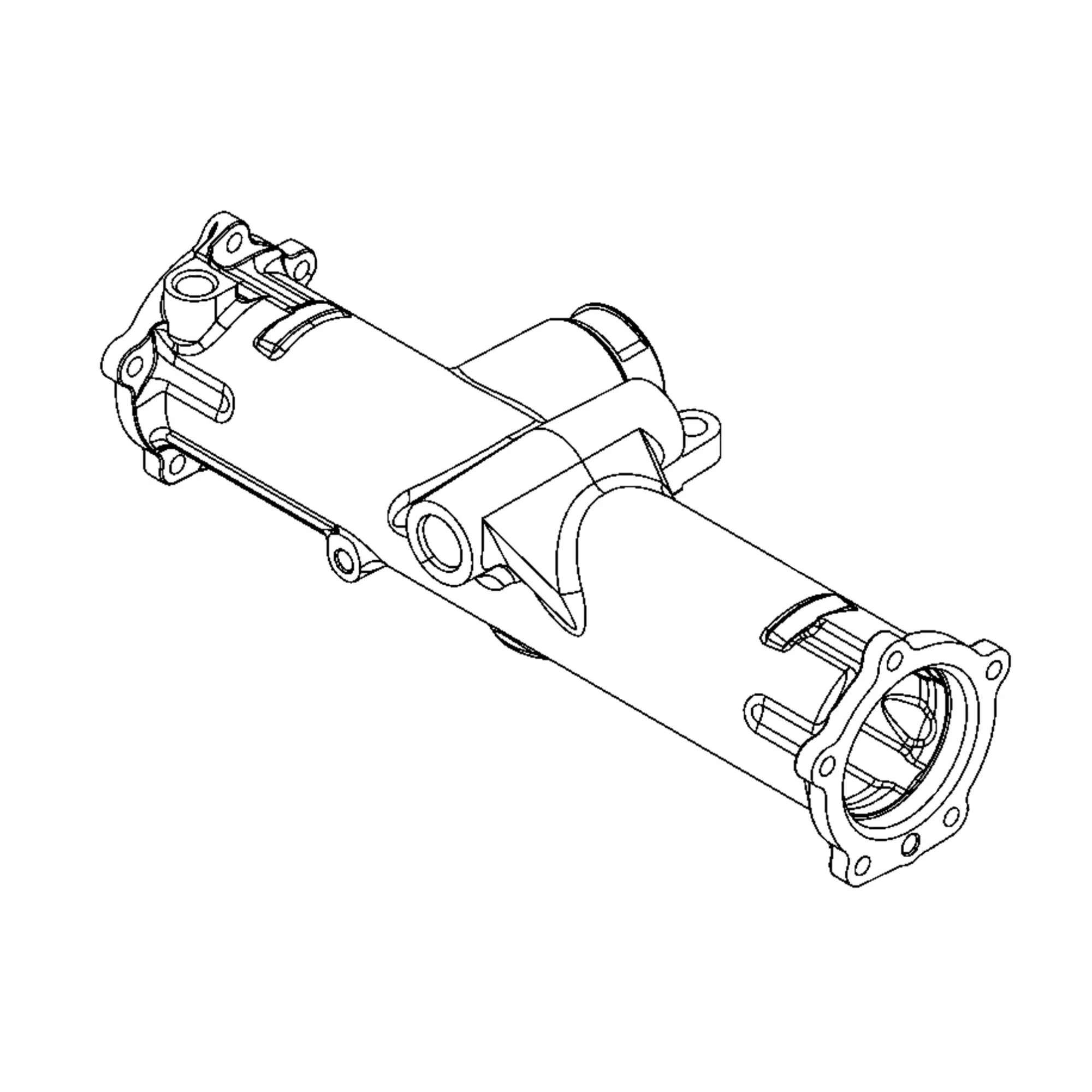 John Deere Front Axle Housing - MIU801998