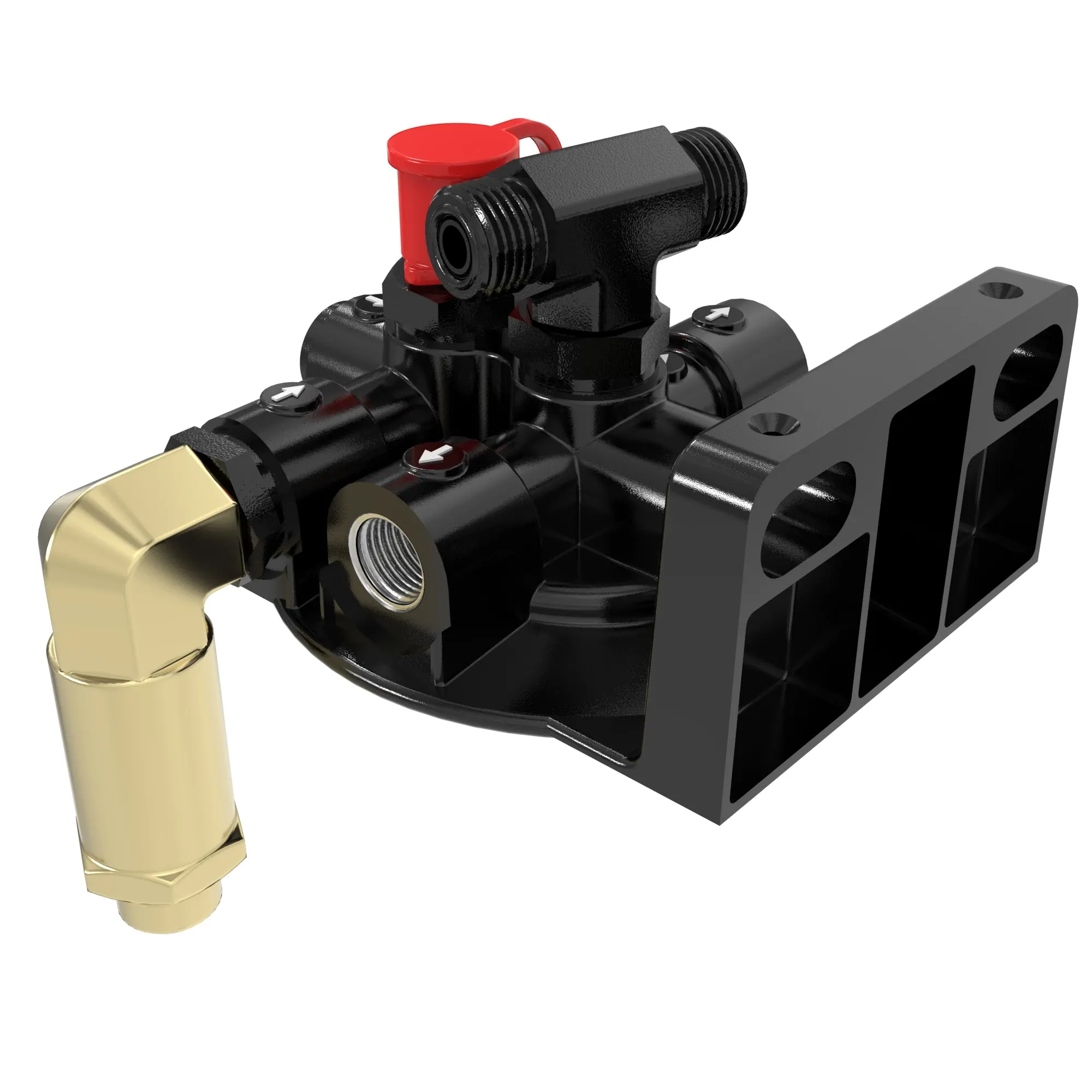 John Deere Primary Fuel Filter Head Assembly - RE520967