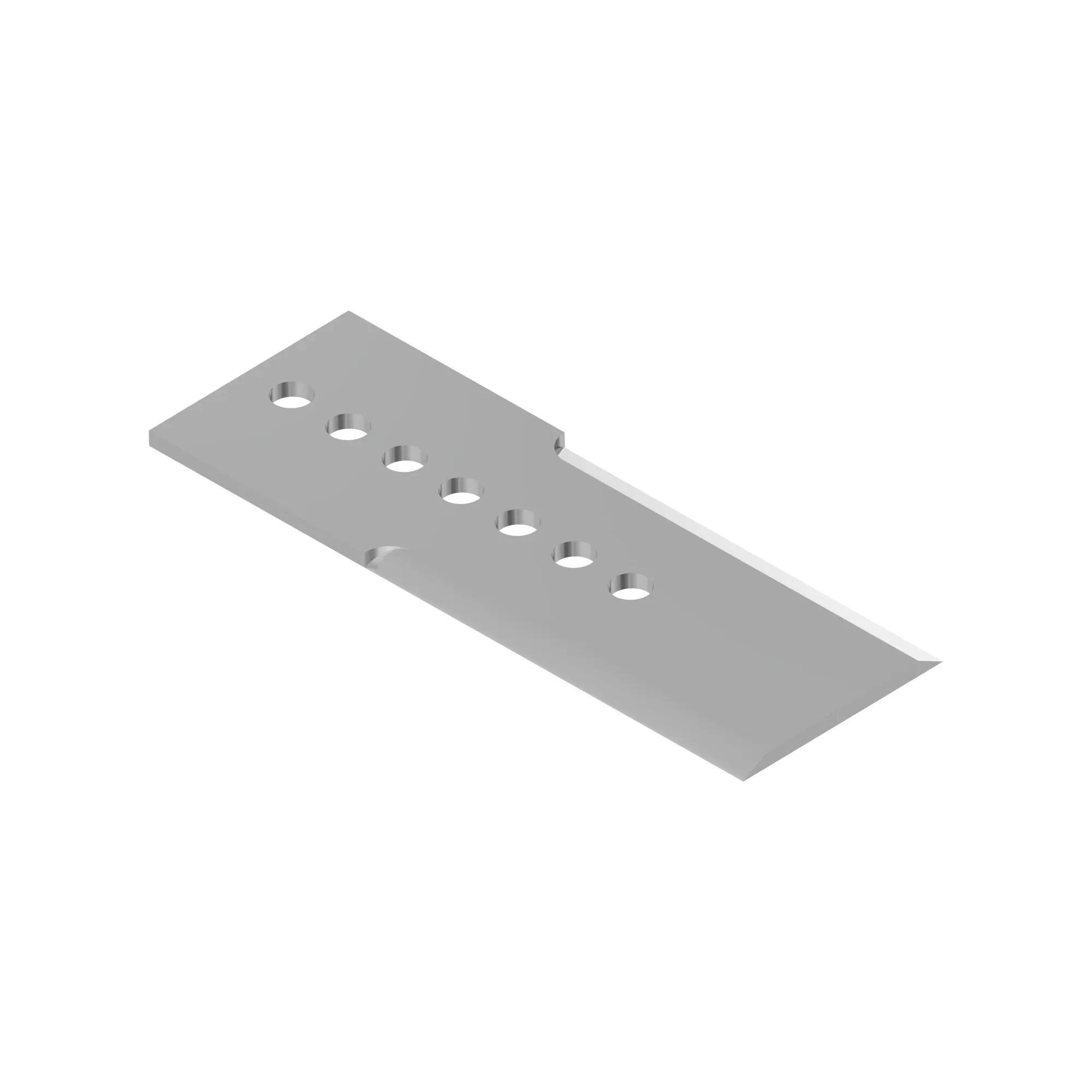 John Deere 2 Edge Basecutter Blade, 6 mm Thickness - CXT14075