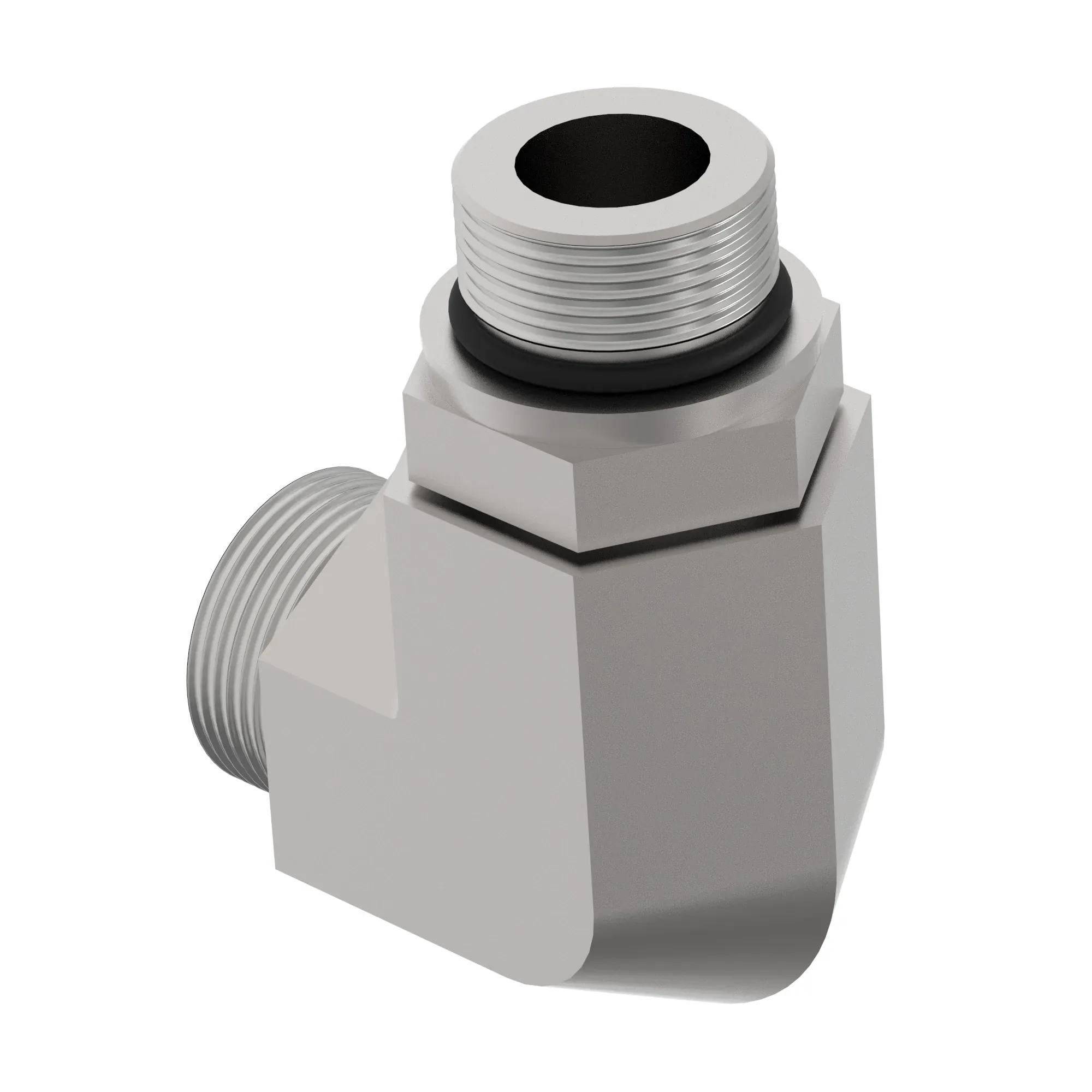ELBOW FITTING, 90 DEGREE ADJUSTABLE