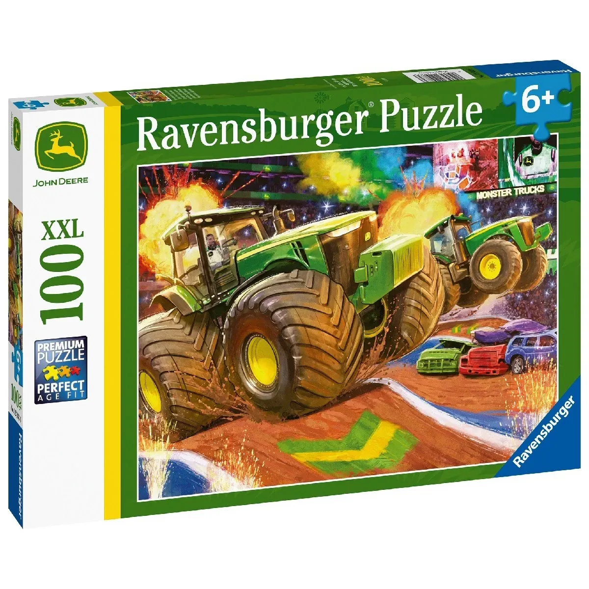 "100 Piece Big Wheeled Tractor Puzzle"