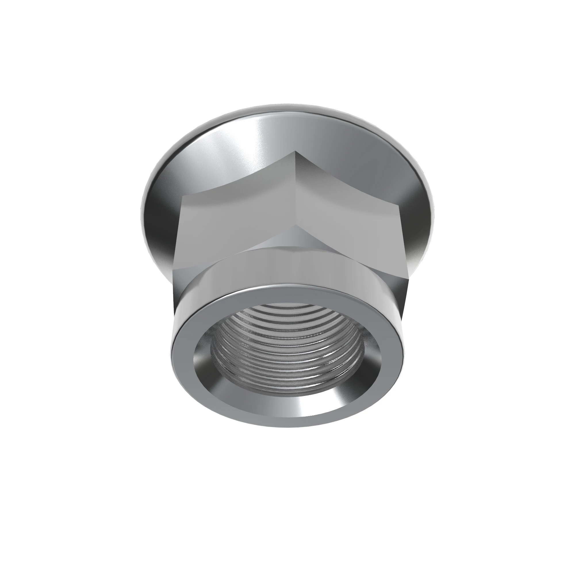 NUT, METRIC, HEX FL, SELF LOCKING