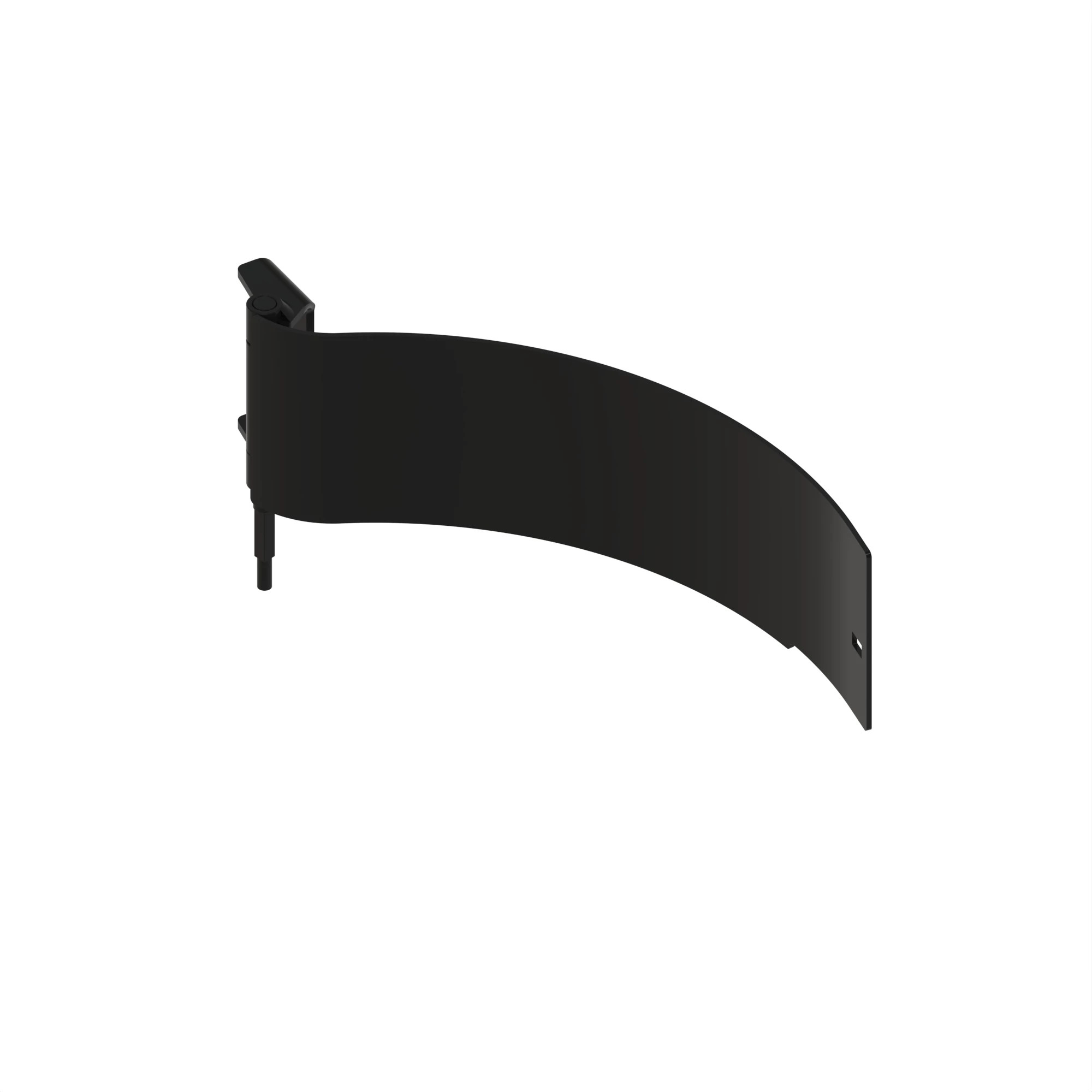 DEFLECTOR, STATIONARY BAFFLE