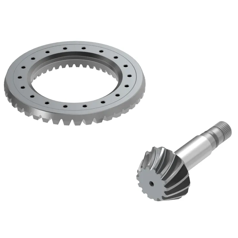 John Deere Differential Spiral Bevel Gear with Shaft - RE67638