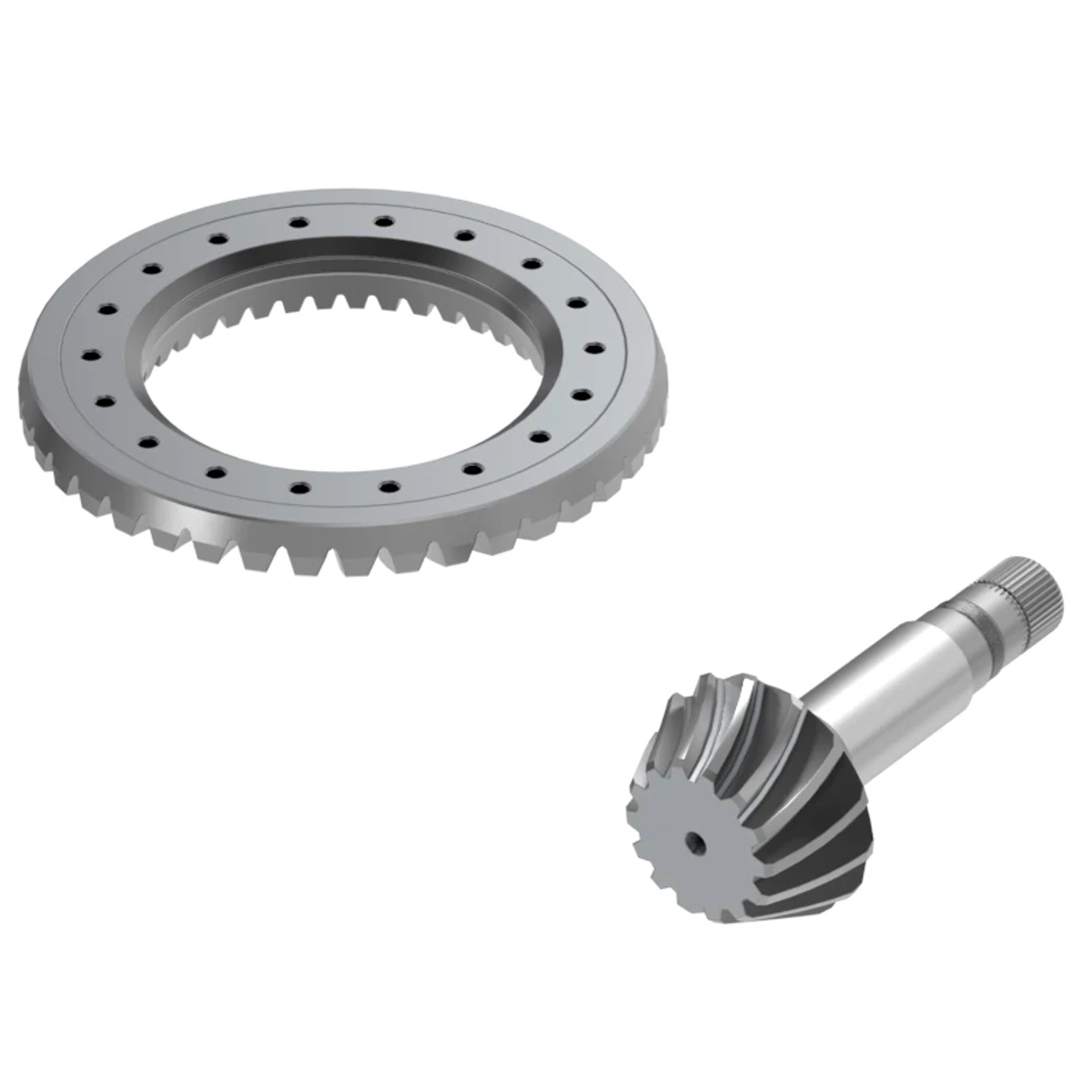 Gear, Diff Spiral Bevel W/Shaft Asm