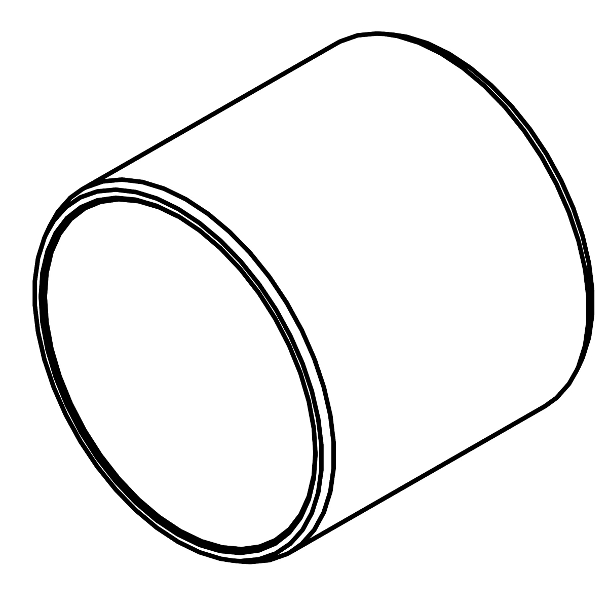 John Deere Cylindrical Split Alloy Bushing - R109808