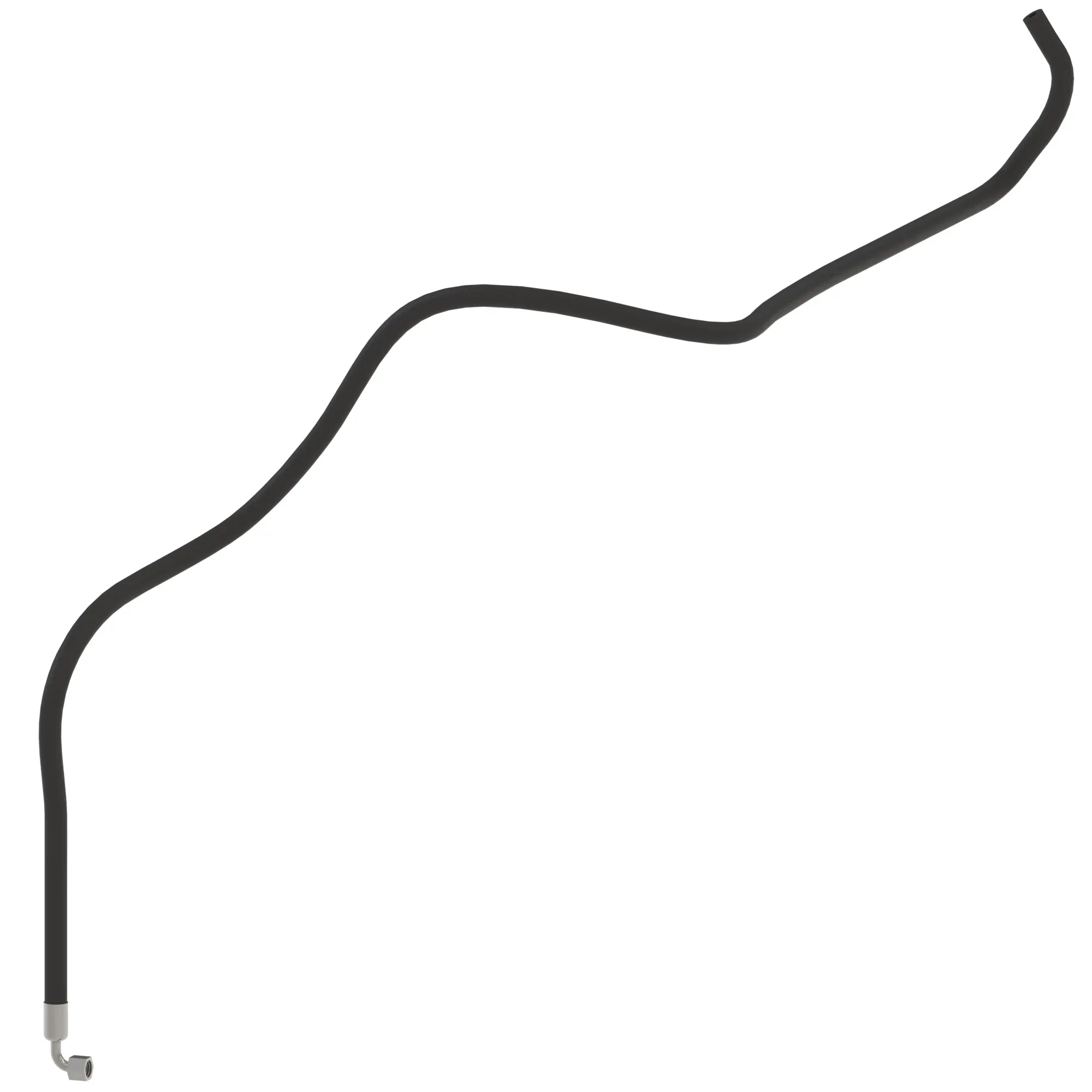 John Deere Transmission Cooler Inlet Fabricated Hydraulic Hose - AN279359