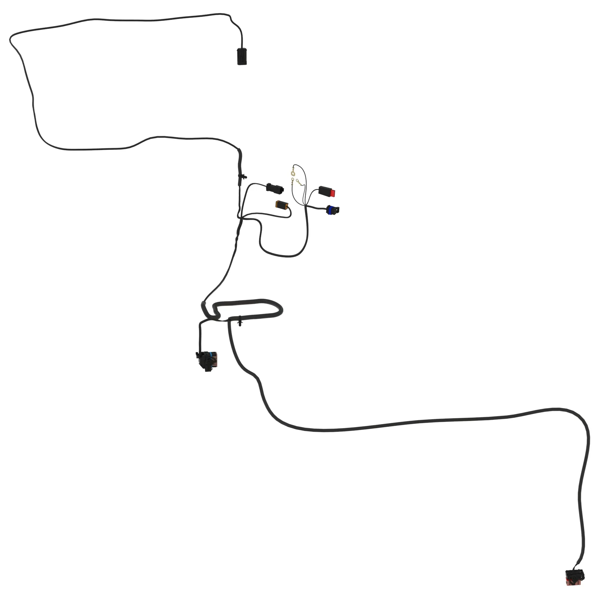 John Deere JDlink™ Antenna Kit Wiring Harness - RE337170