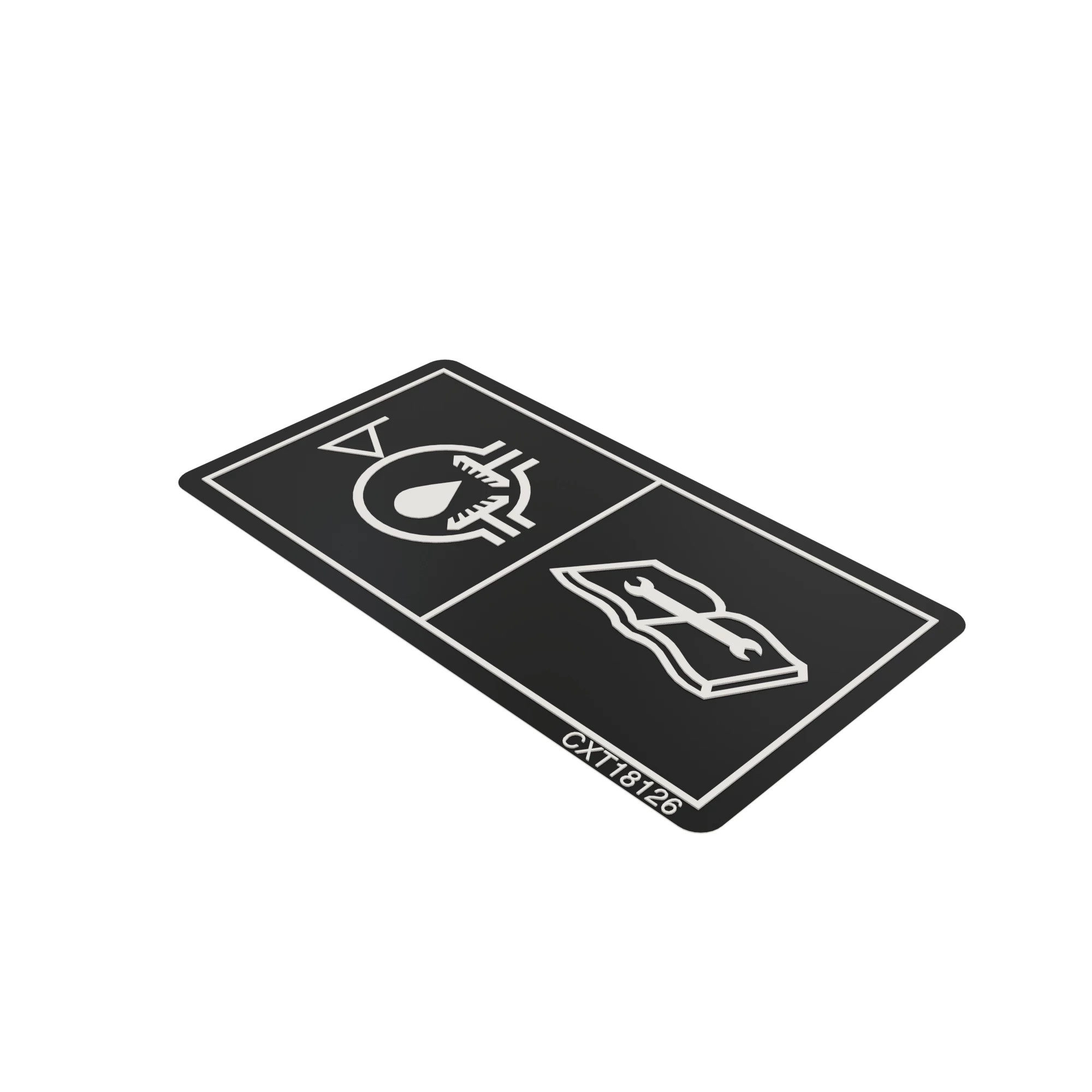 LABEL, LABEL-GEAR OIL LEVEL