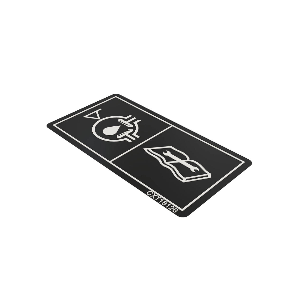 Label-Gear Oil Level