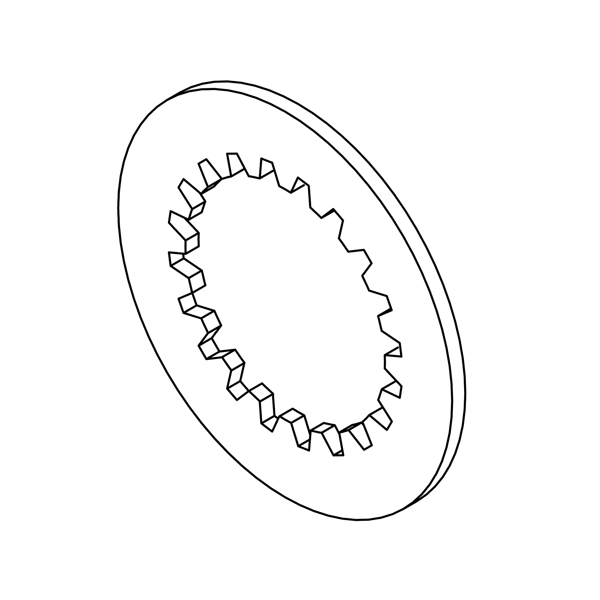 John Deere Final Drive Steel Ring - N302127