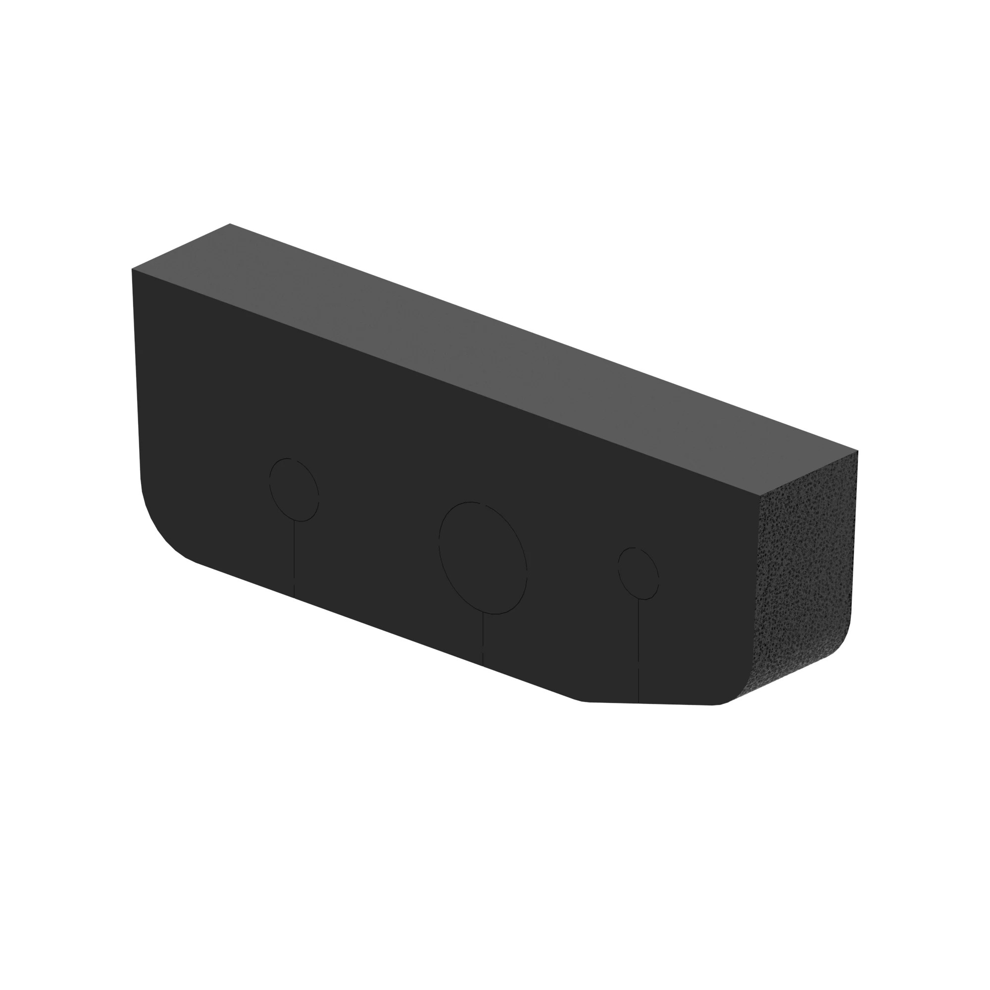 John Deere Inner Roof Gasket, Rear Right Side - L222853