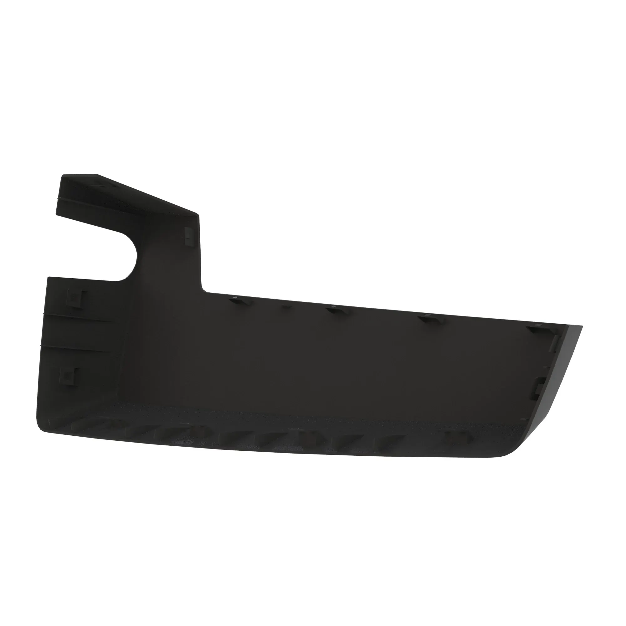 LH MIRROR COVER, BLACK, VERTICAL