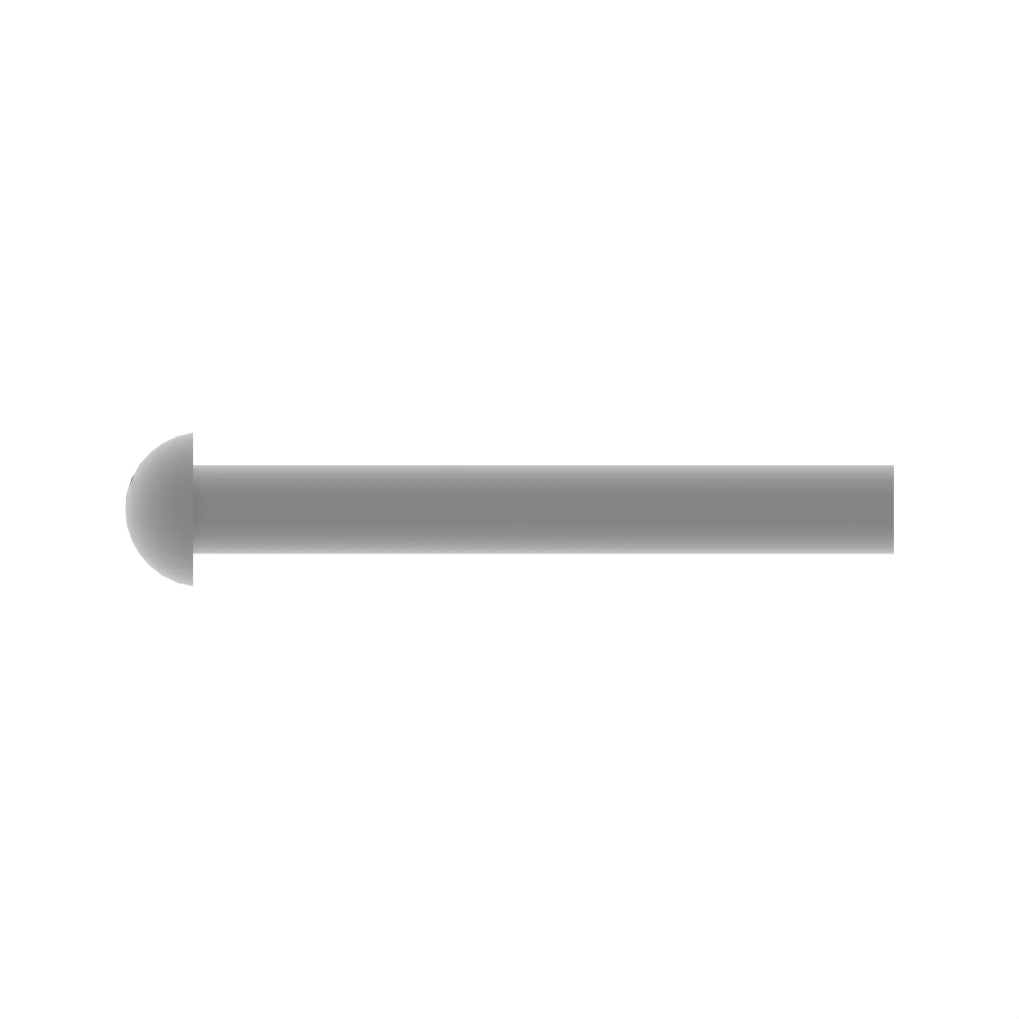 RIVET, SOLID, BUTTON HEAD